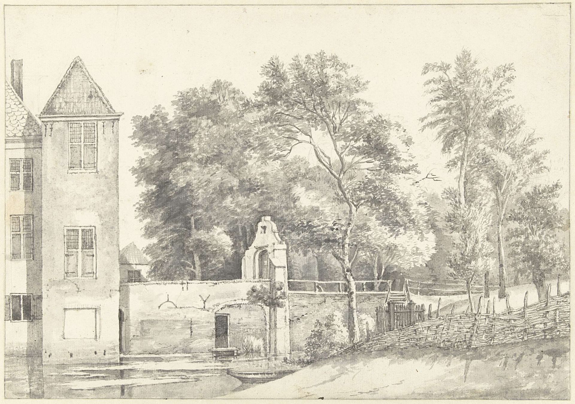 Het slot Hogenstein by Gerrit Lamberts