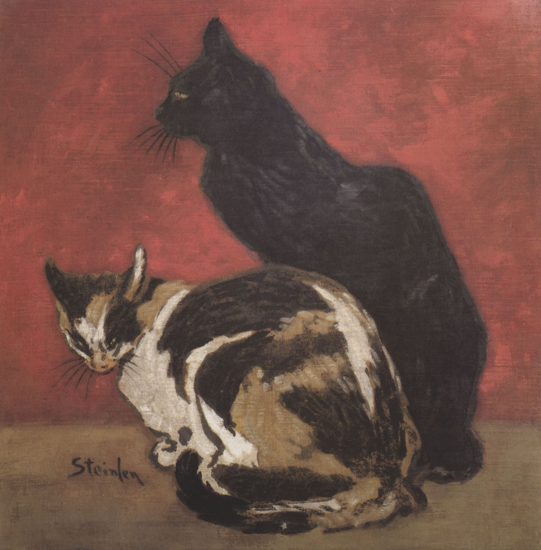 Cats by Théophile Alexandre Steinlen