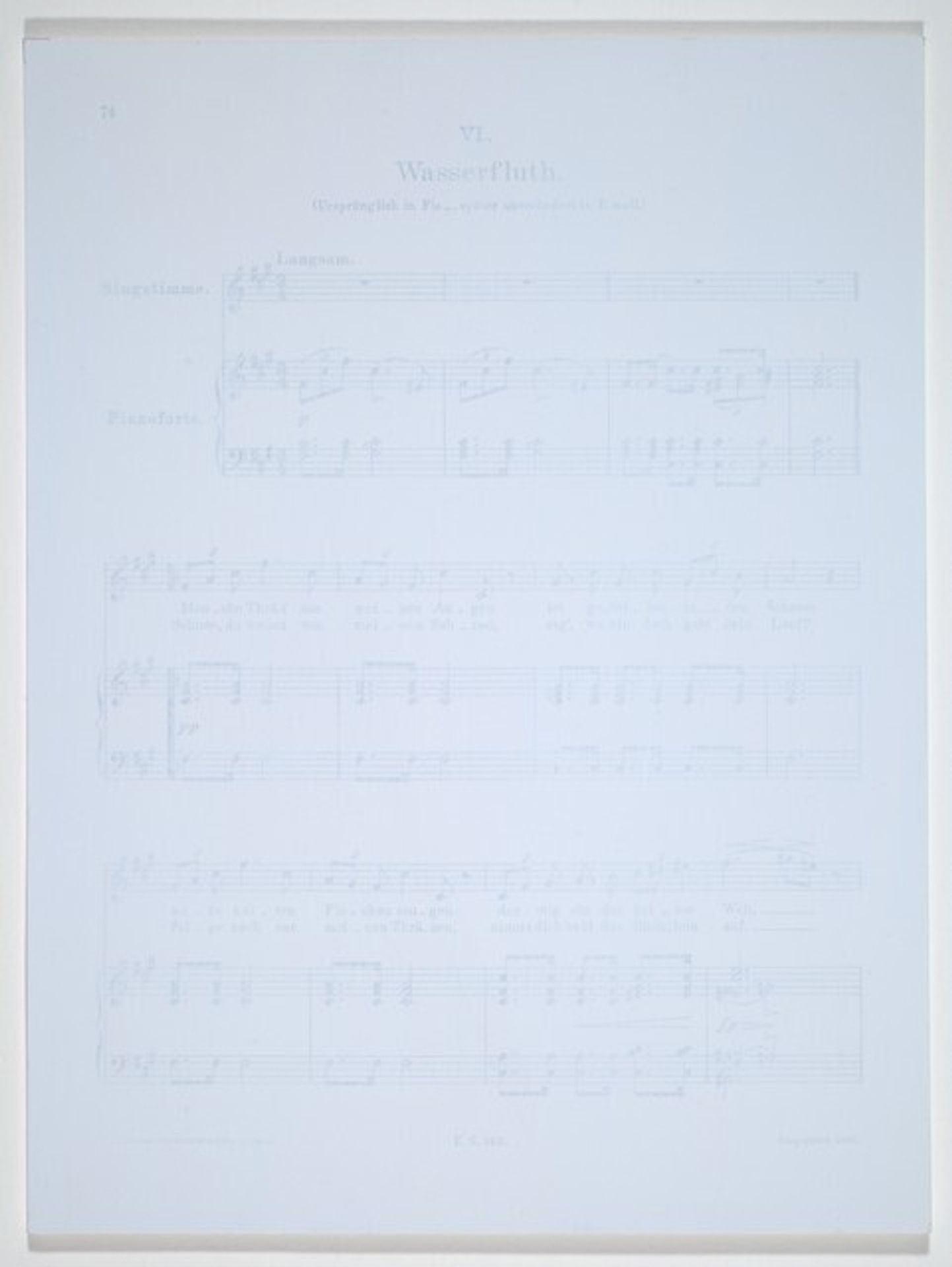 Winterreise-Wasserfluth by Tim Rollins + K.O.S.