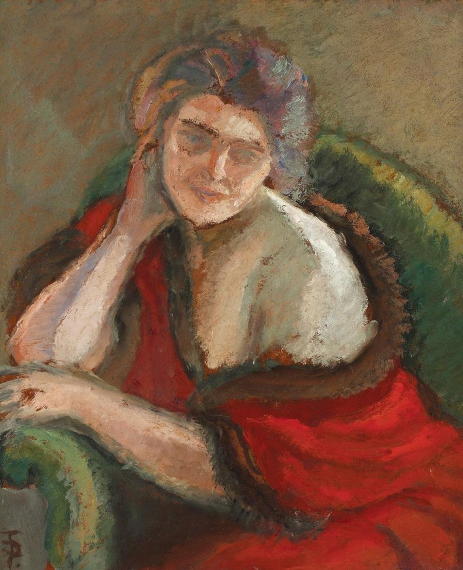 Thinking Woman by Theodor Pallady