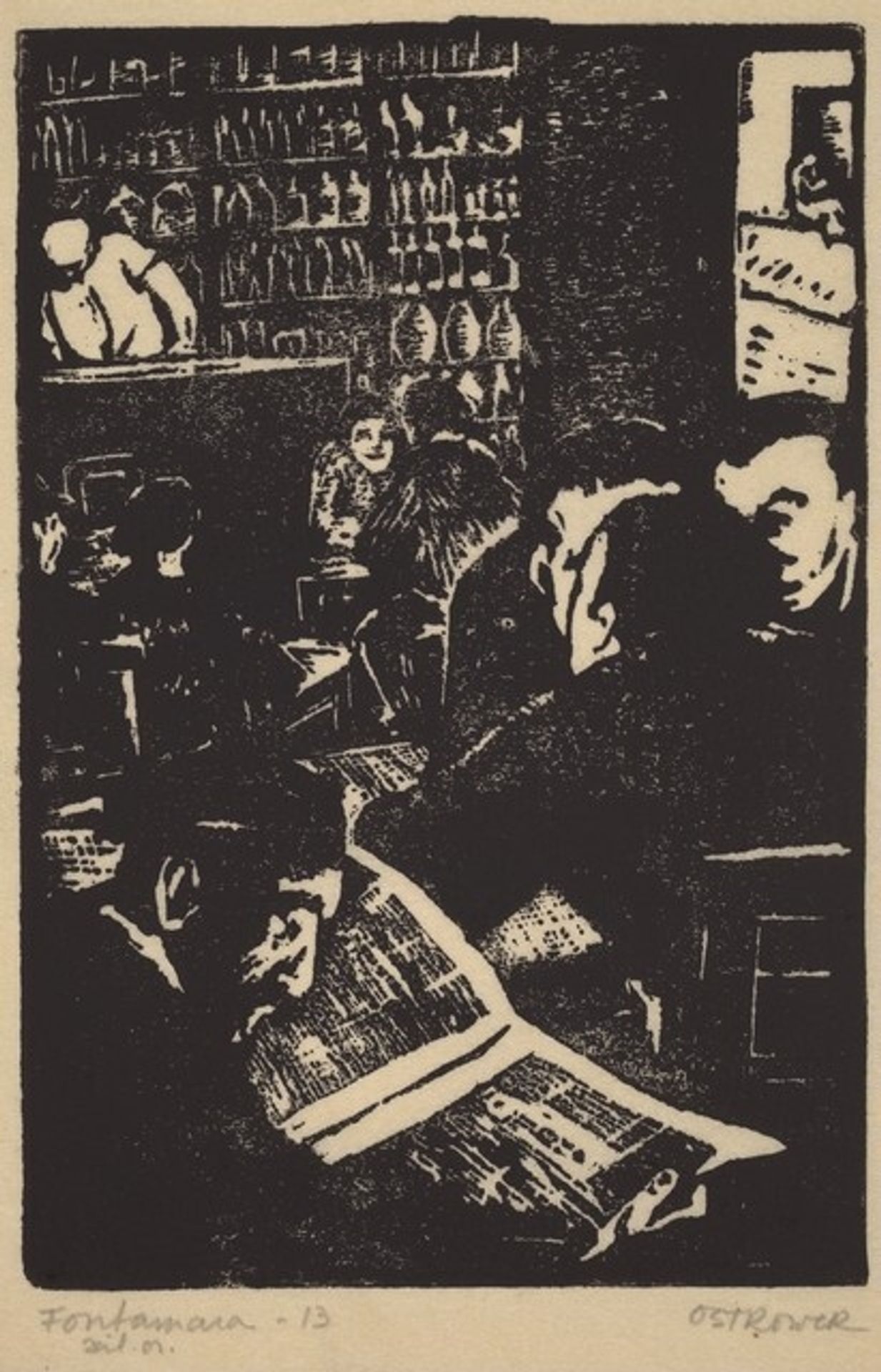 Fontamara XIII by Fayga Ostrower