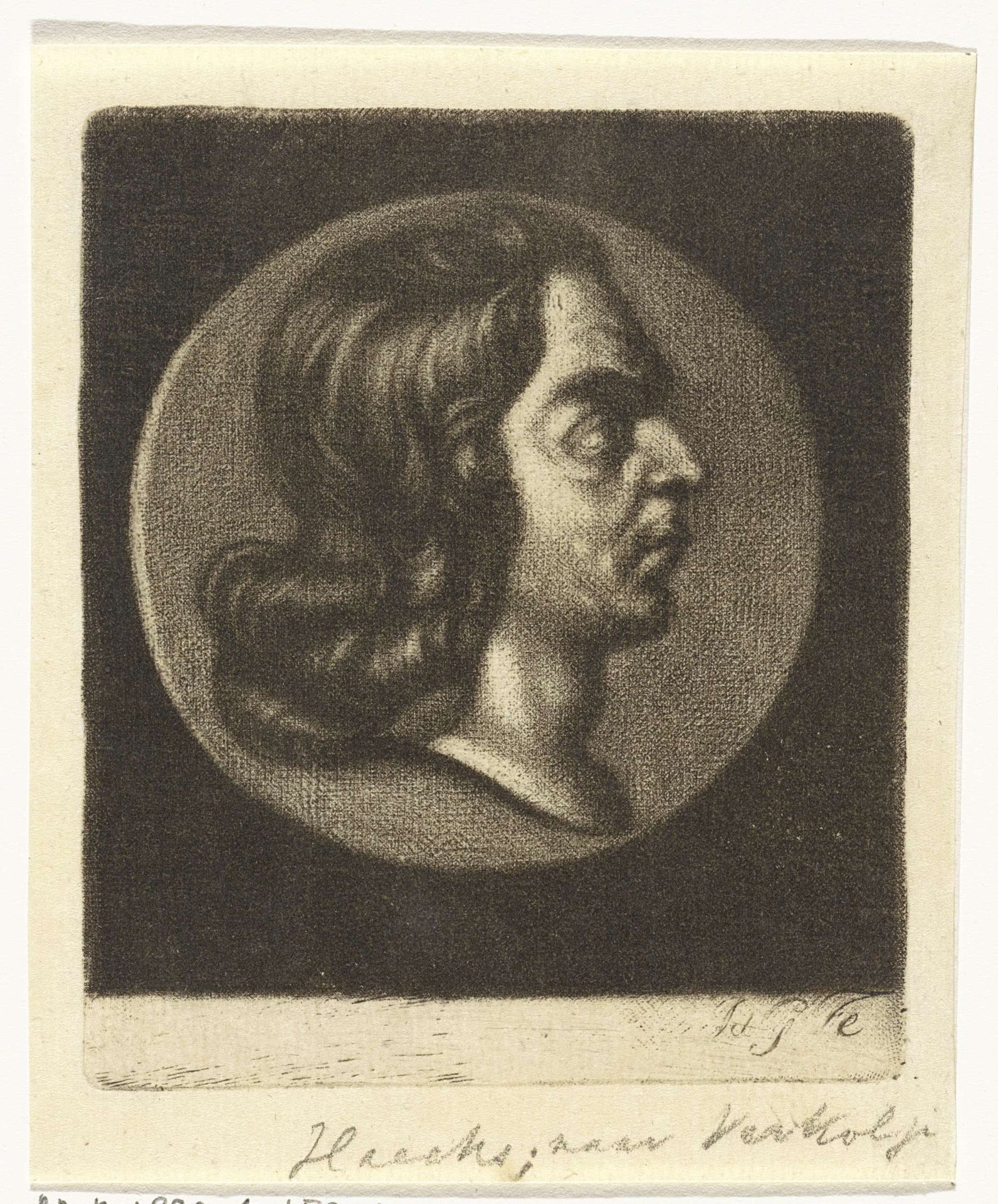 Portret van Hendricks Haecks by Johannes de (II) Groot