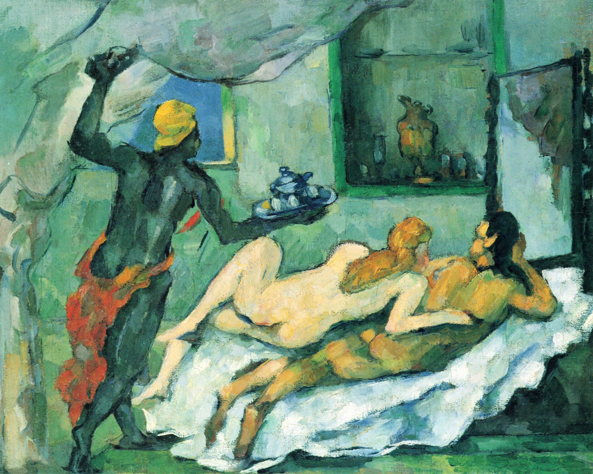 Afternoon in Naples by Paul Cézanne