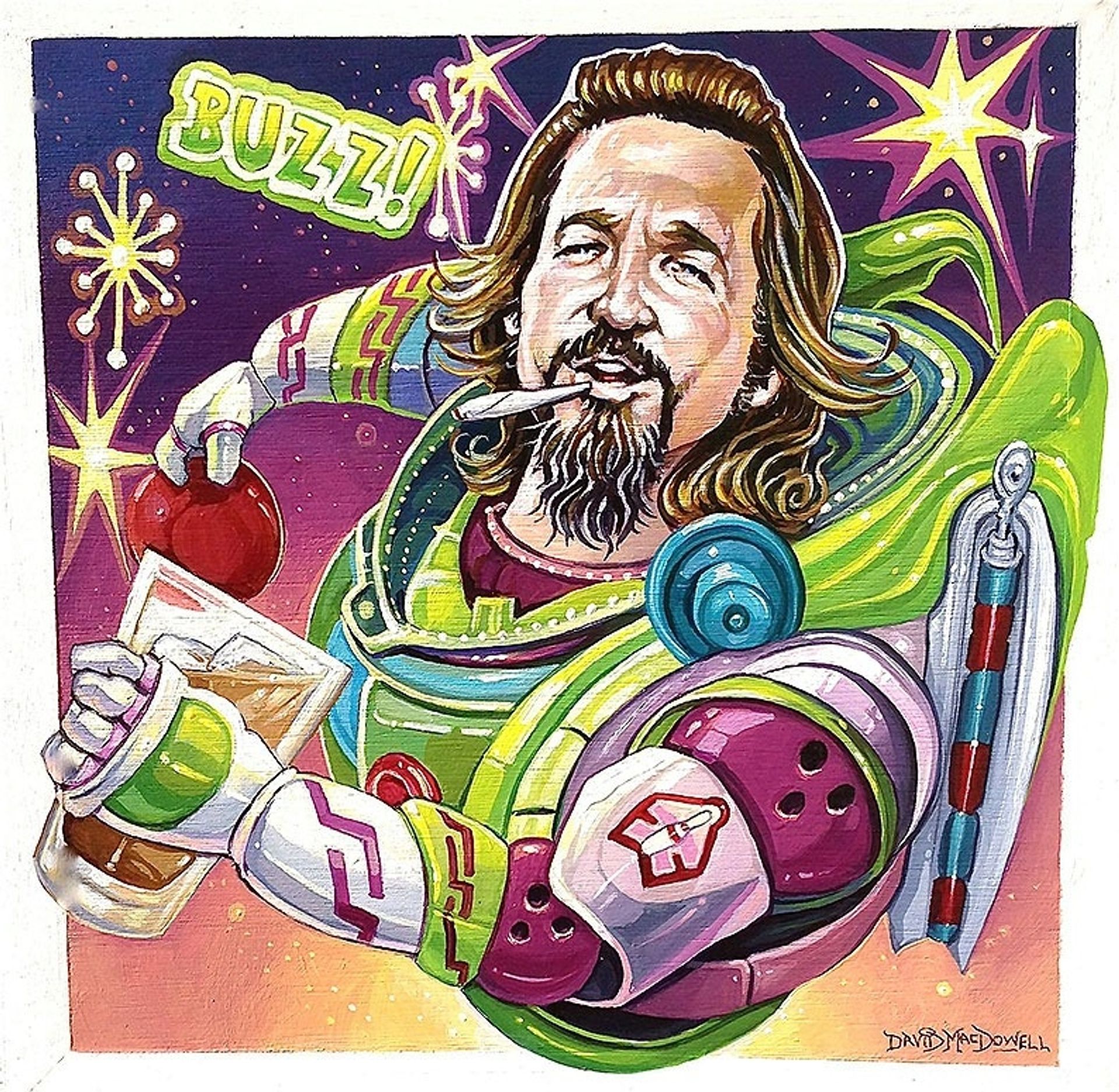 Buzz Lebowski by Dave Macdowell