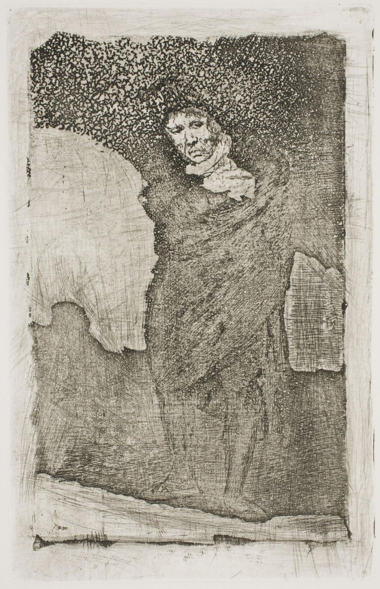 Andalusisk smugler (El embozado / El torero anciano) by Francisco de Goya