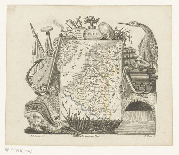 Kaart van Nederland