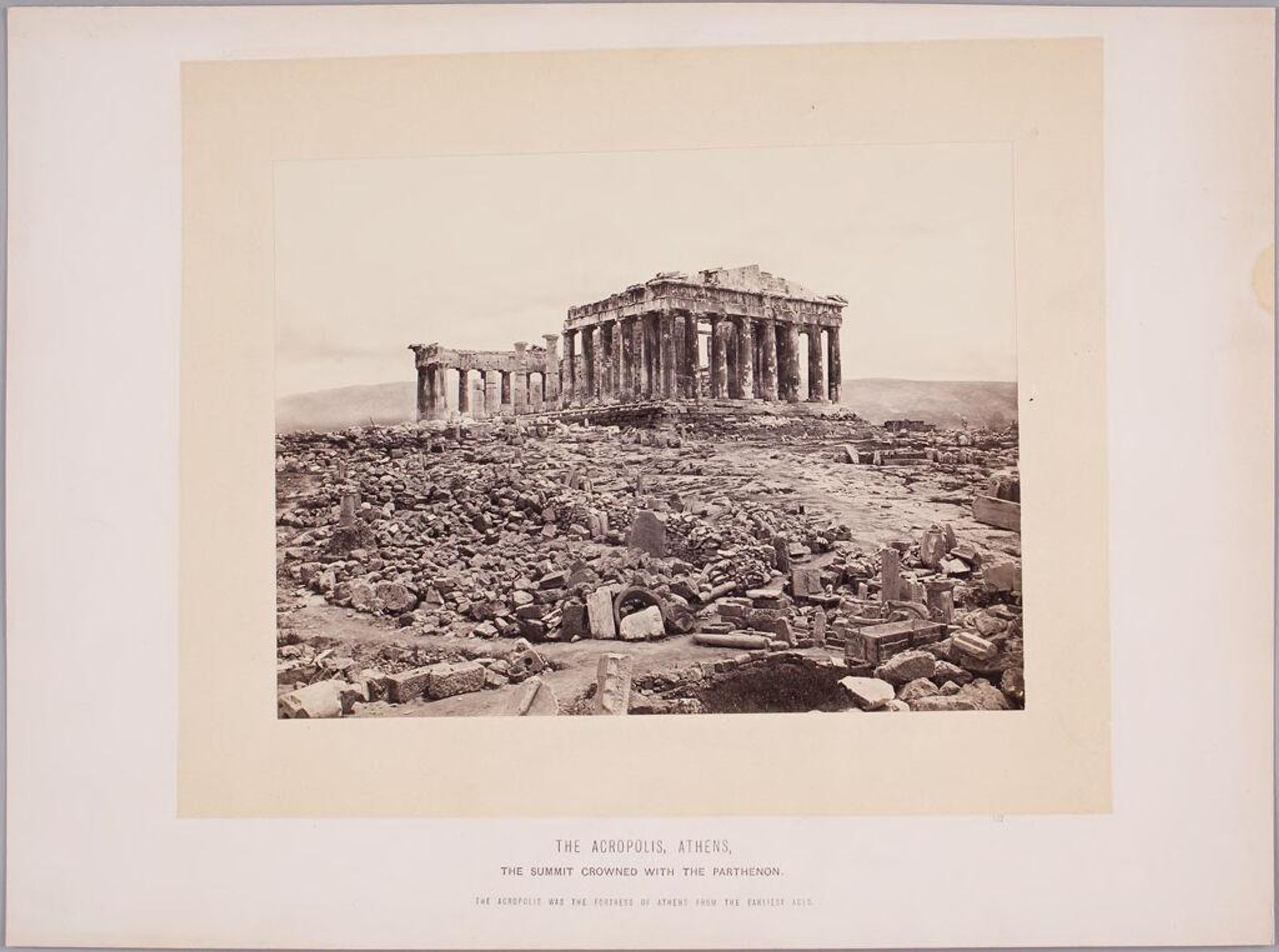 The Acropolis, Athens by Francis Frith