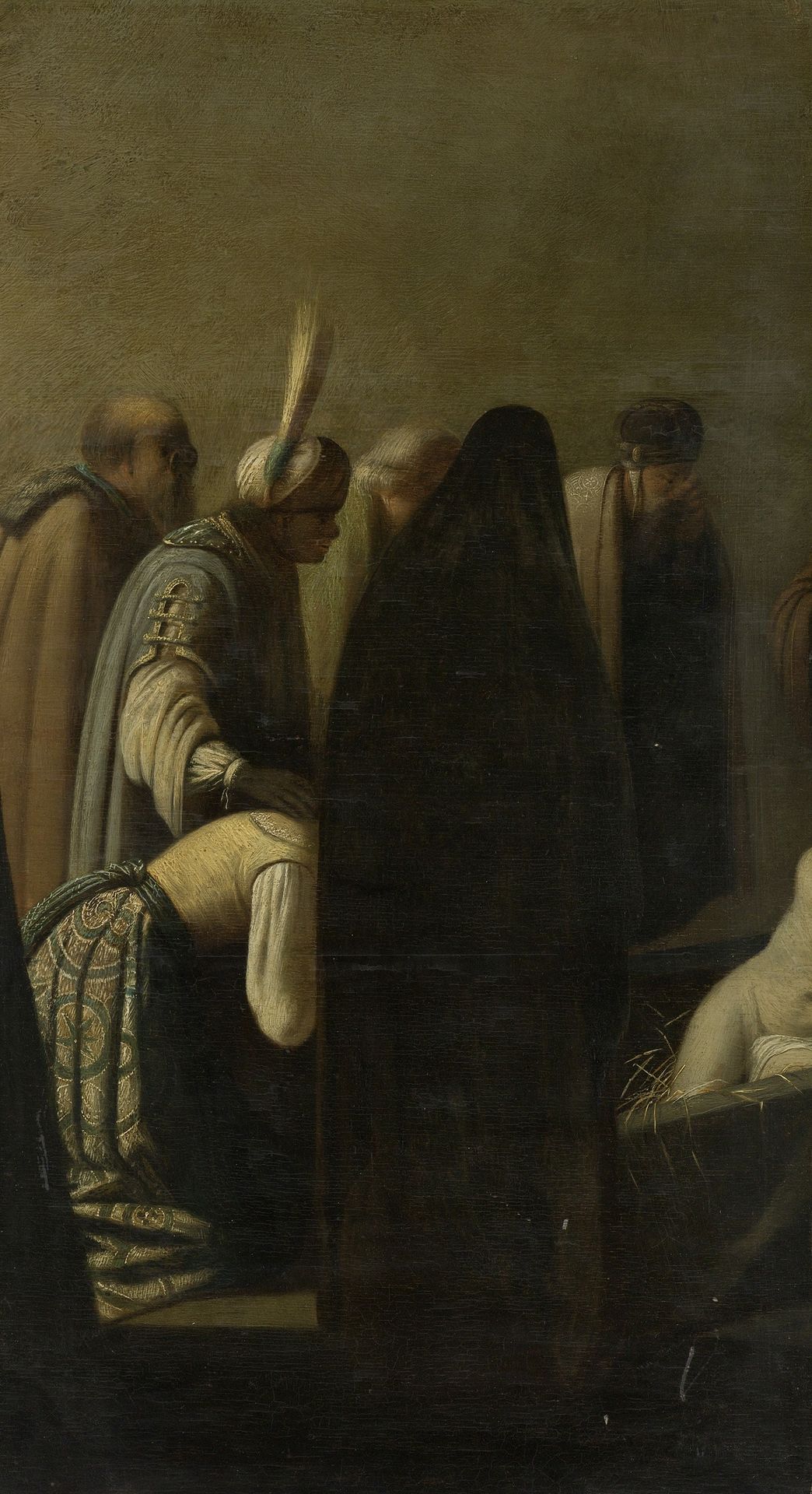 The raising of Lazarus by Rembrandt van Rijn