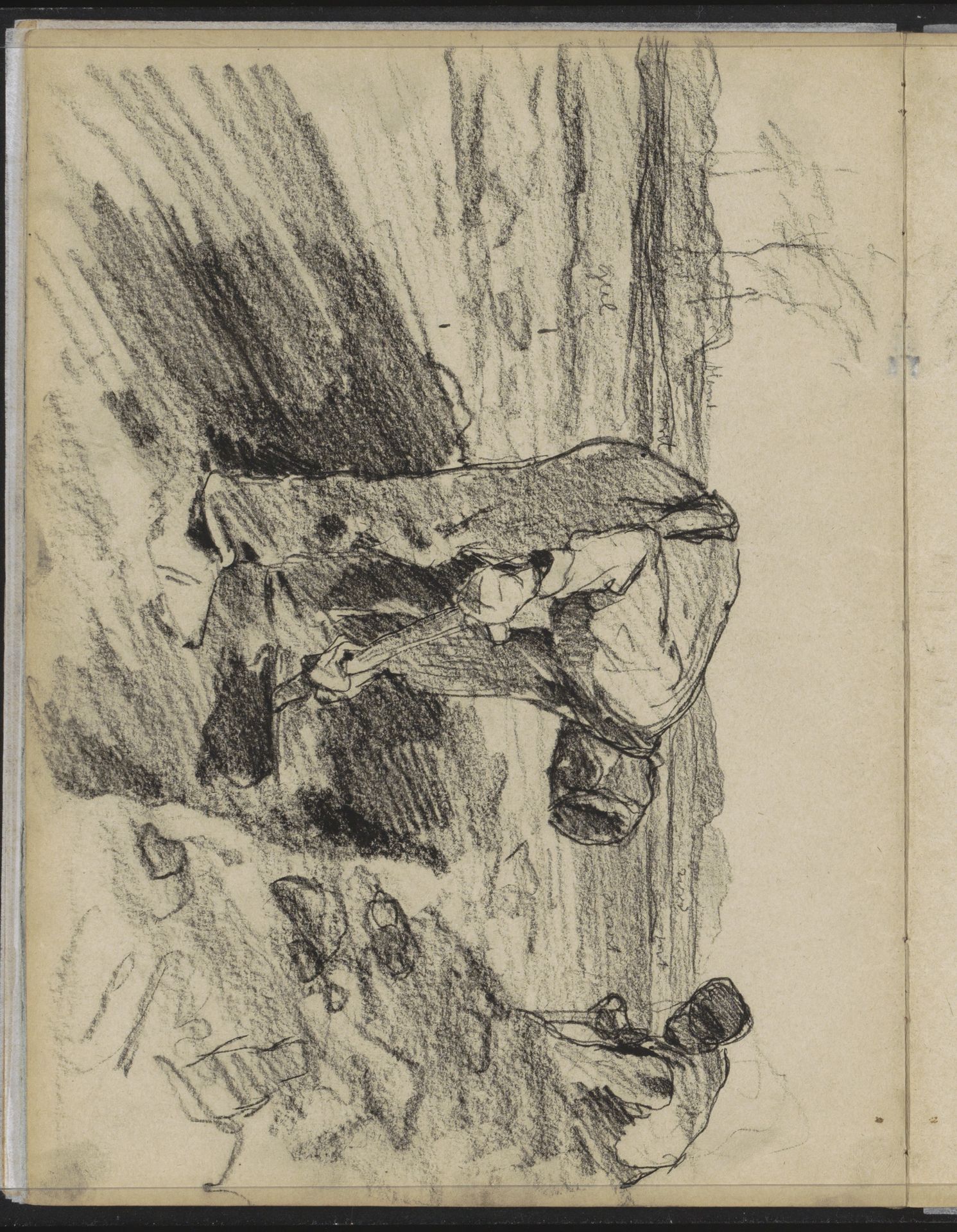 Gravende heiwerkers by Willem Witsen