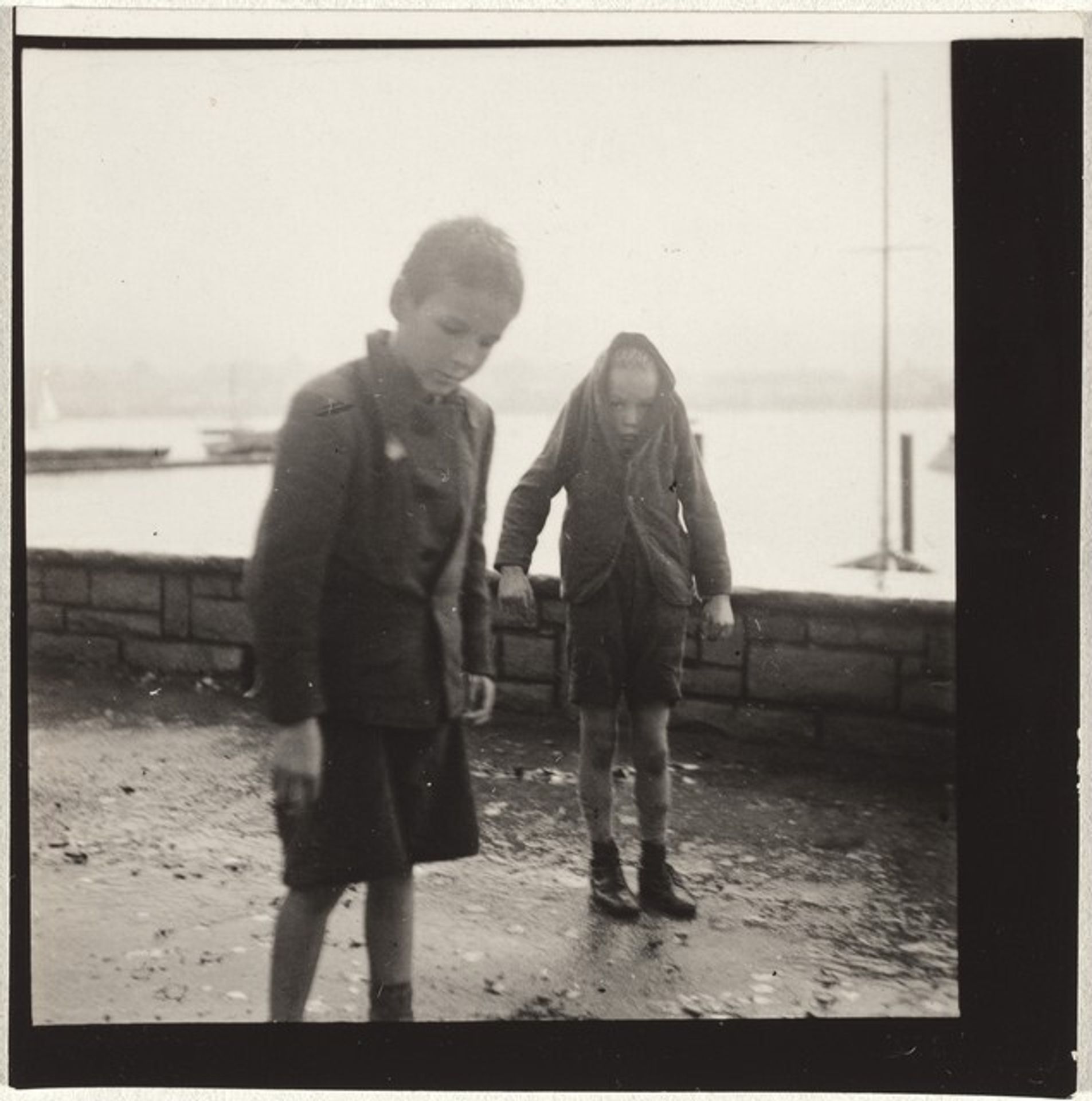 Two boys--Children by Robert Frank