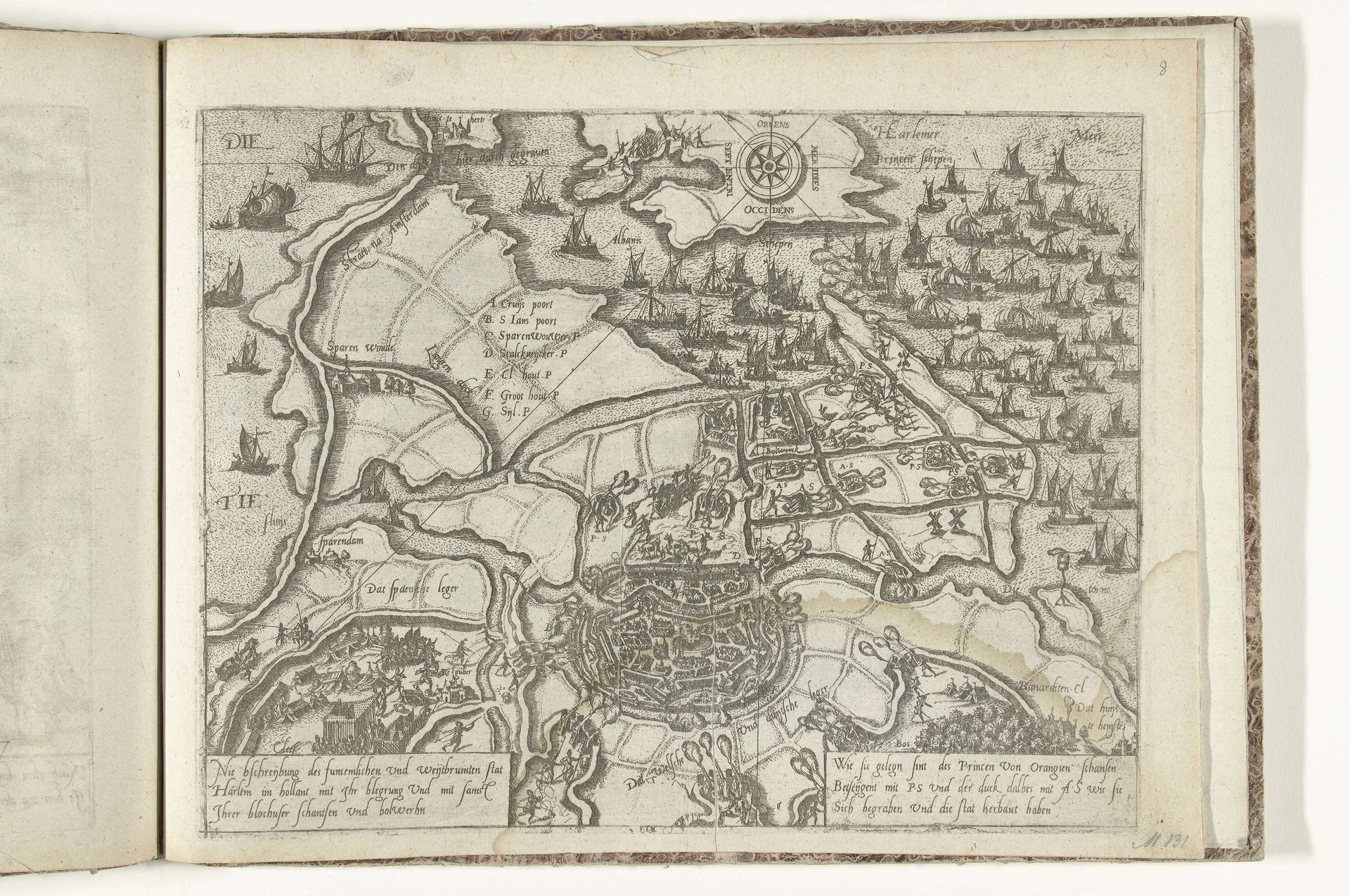 Beleg van Haarlem, 1572 by Anonymous