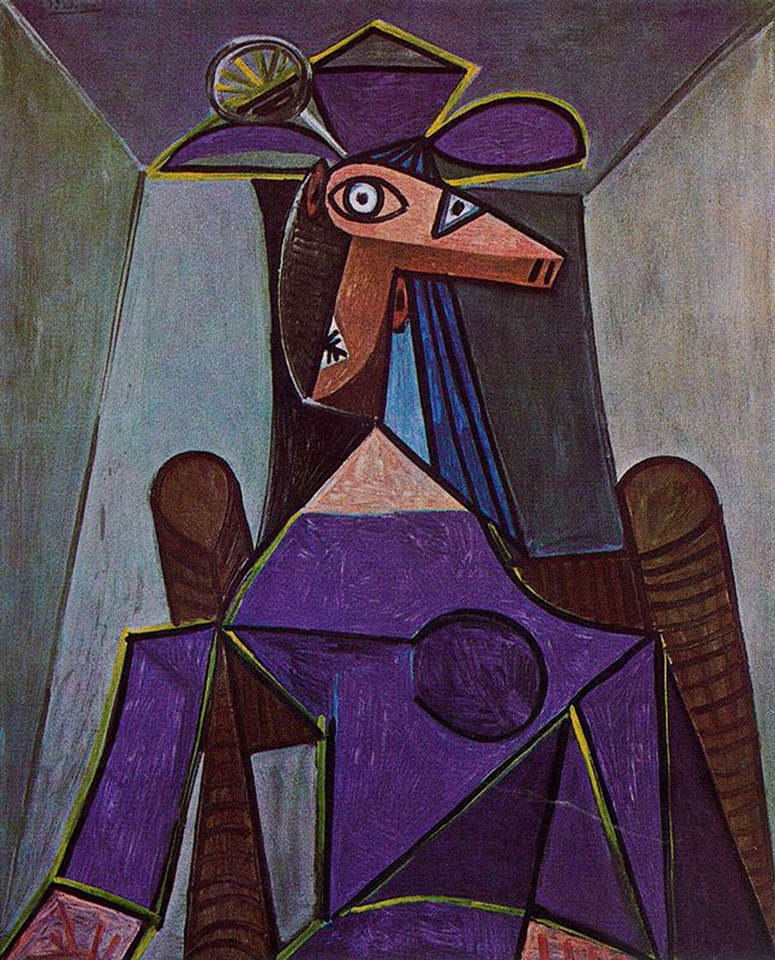 Portrait of woman by Pablo Picasso