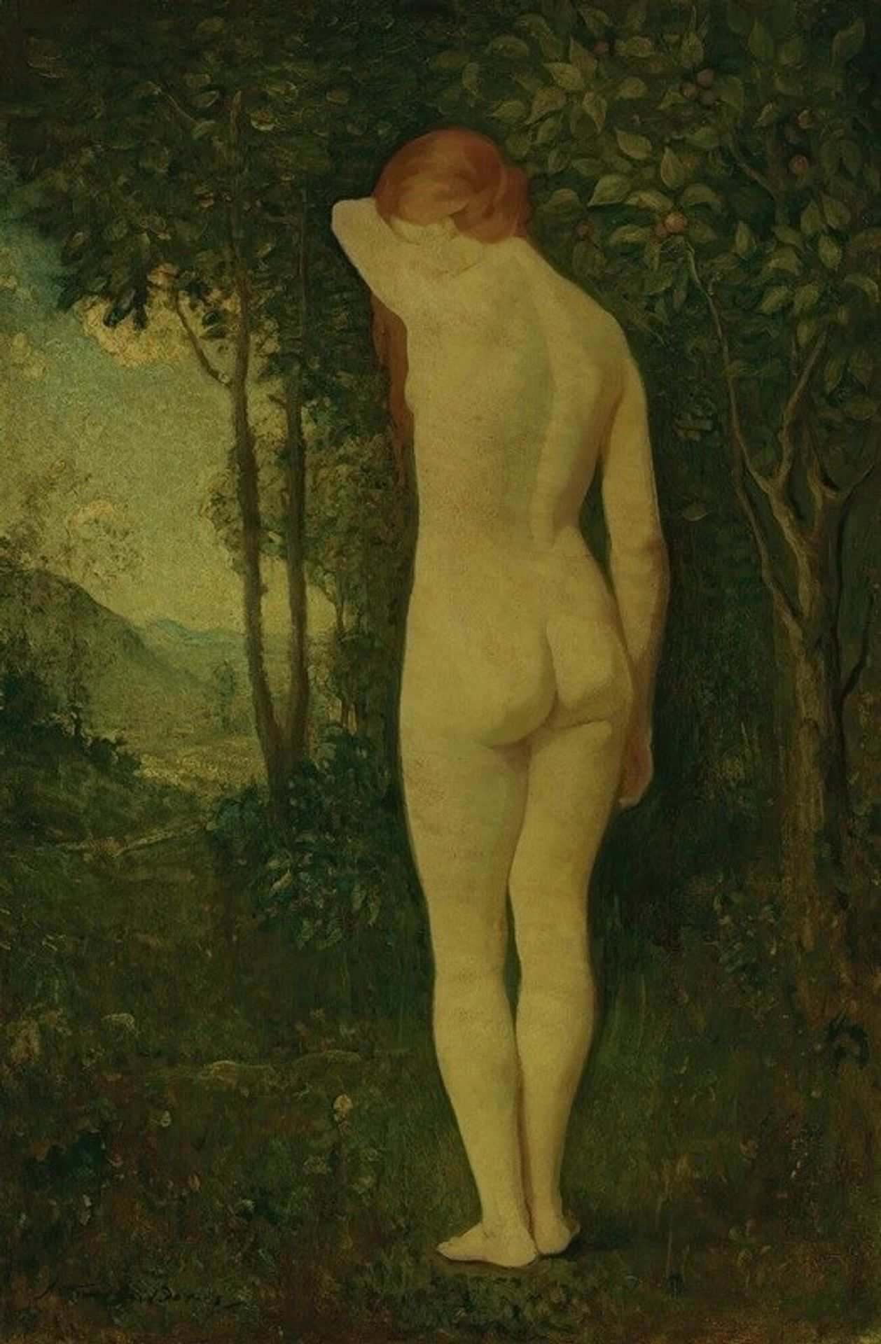 Standing Nude by Arthur Bowen Davies