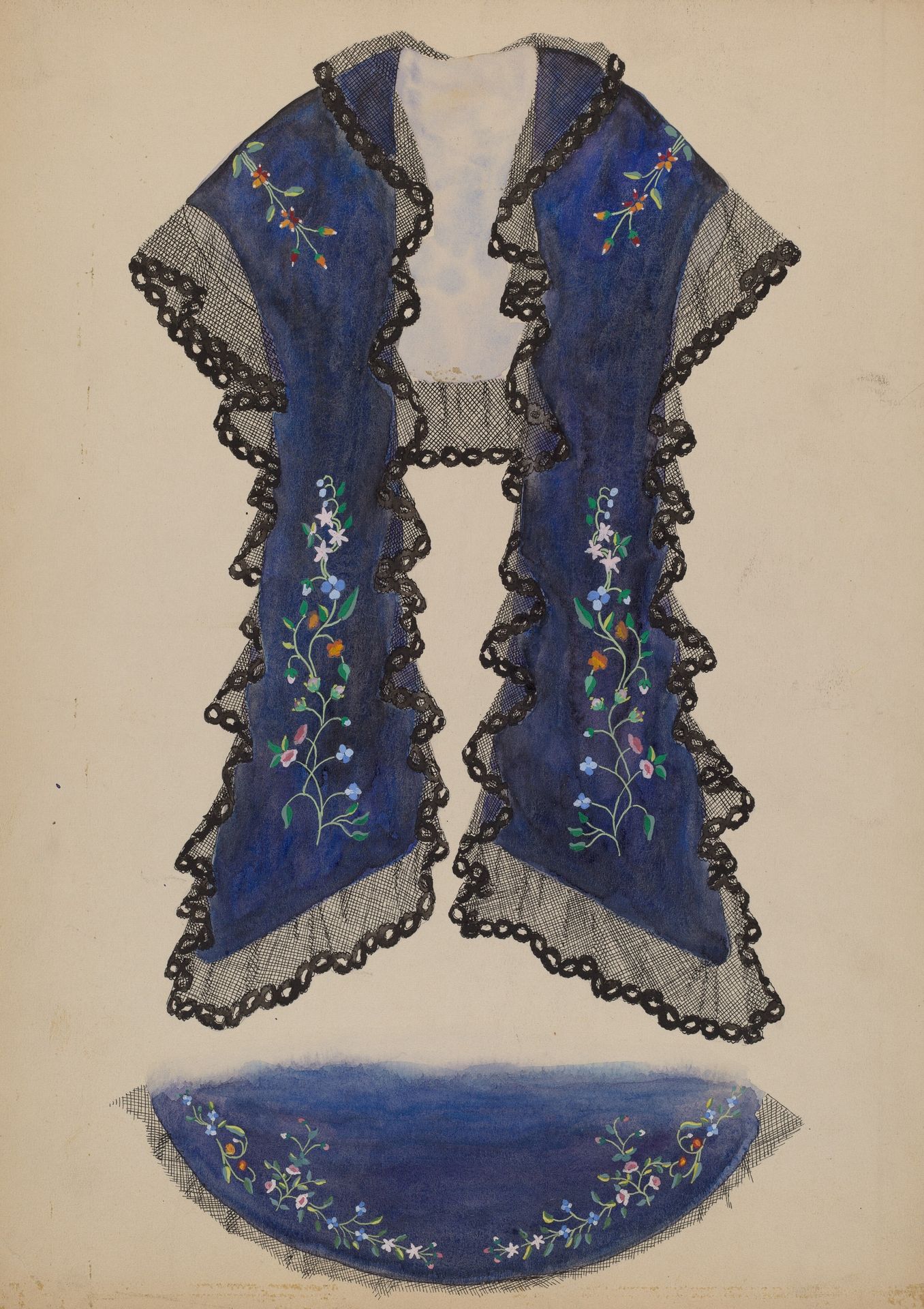 Shoulder Cape by Beverly Chichester