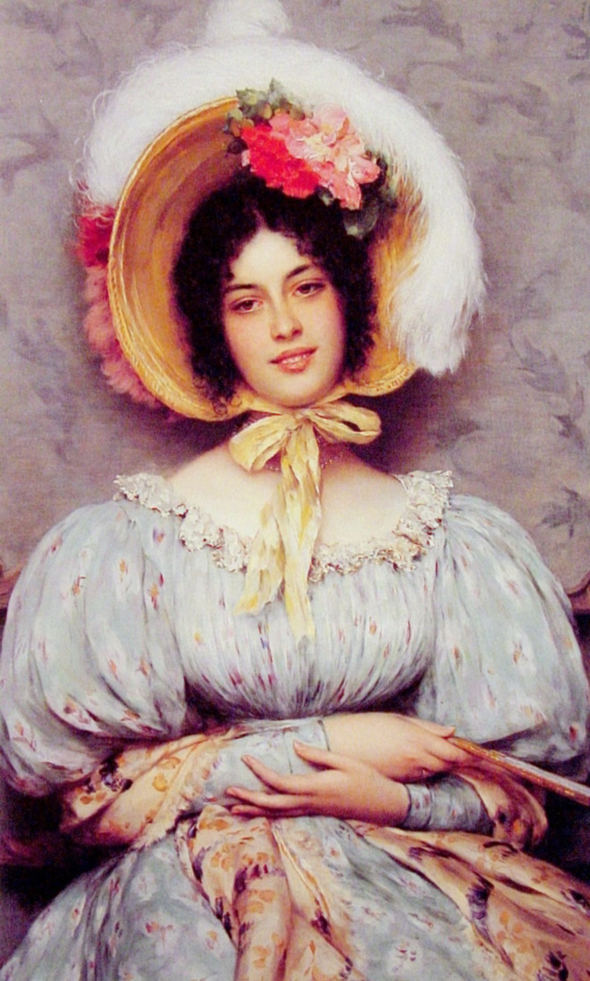 A Viennese Beauty by Eugene de Blaas