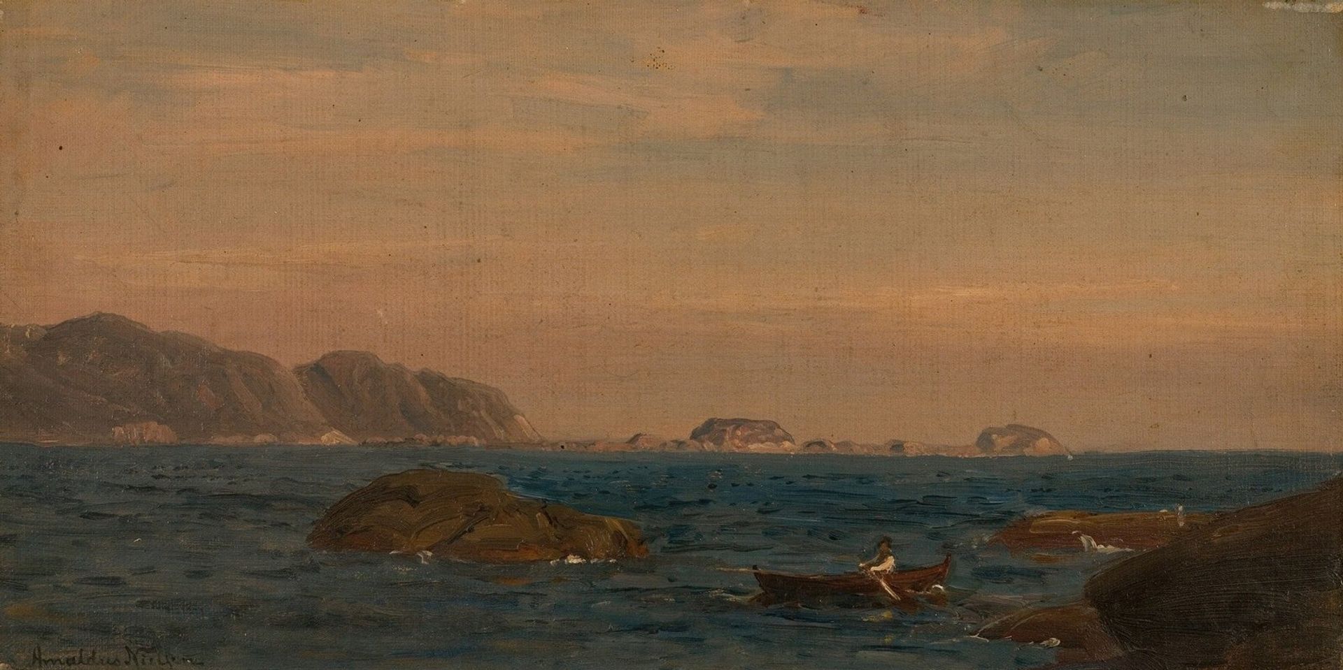 Fra Rekefjord by Amaldus Nielsen
