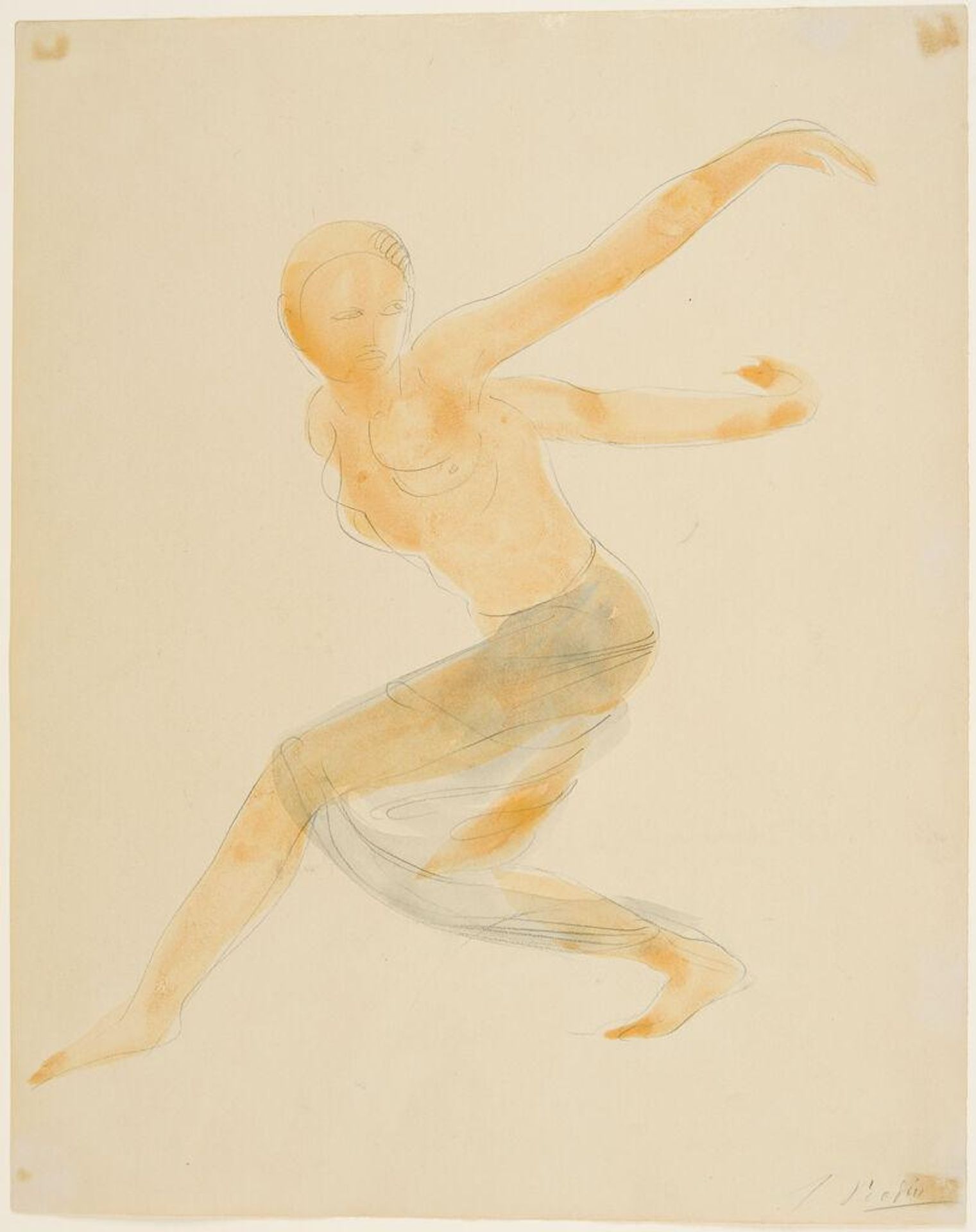 Dancing Figure by Imitator of Auguste Rodin
