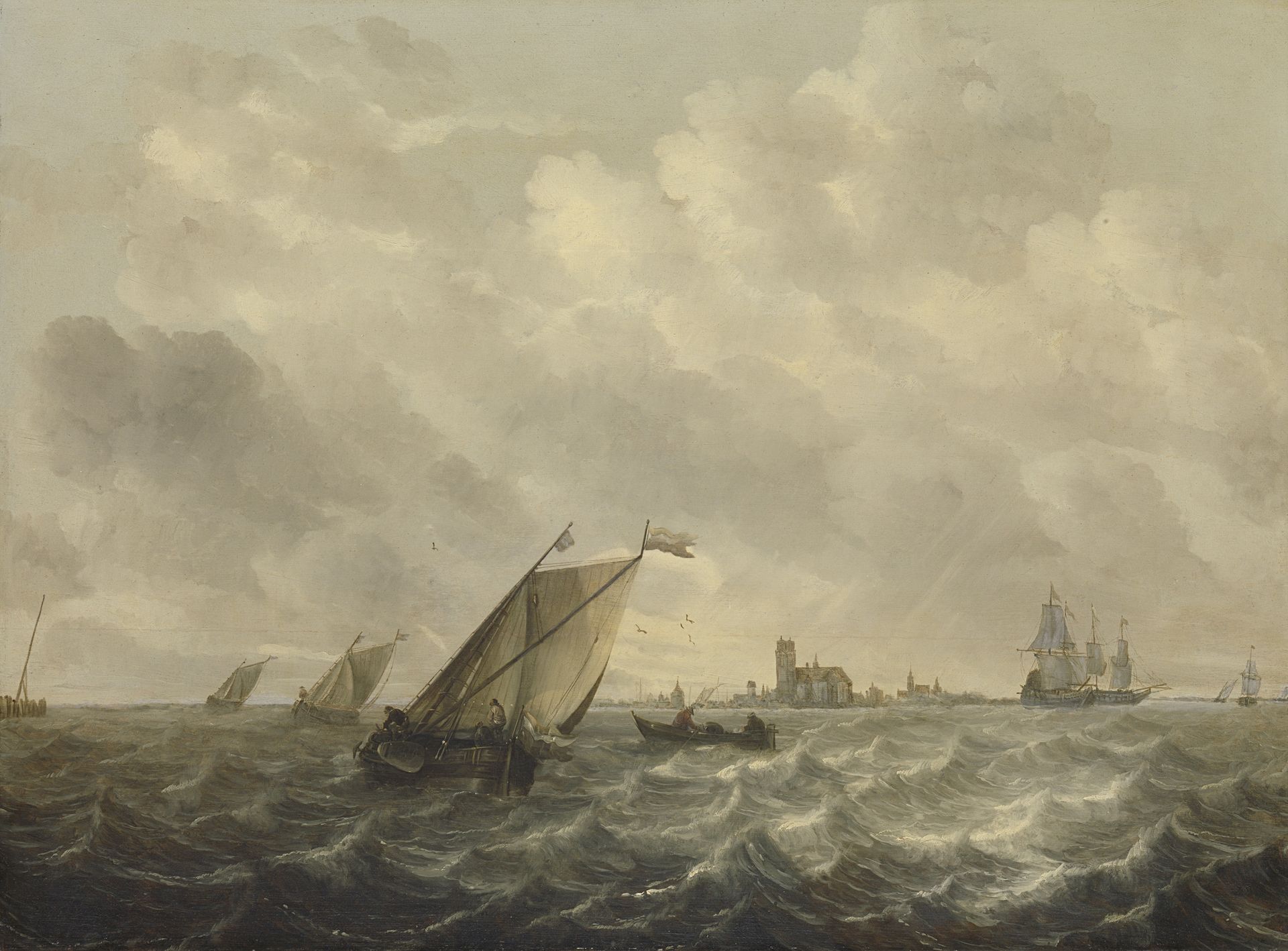 River View by Abraham van Beyeren