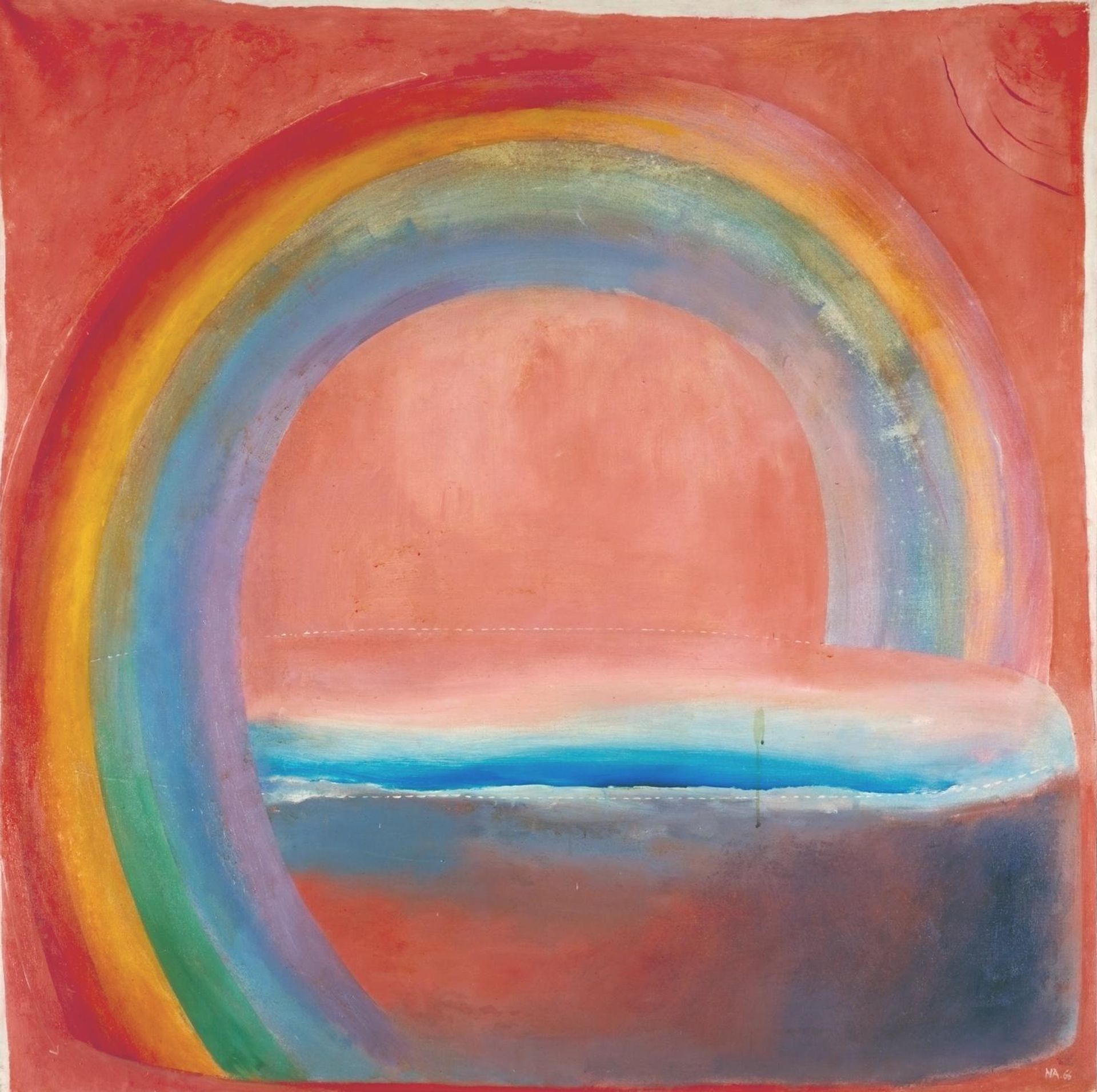 Rainbow Painting (I) by  Norman Adams