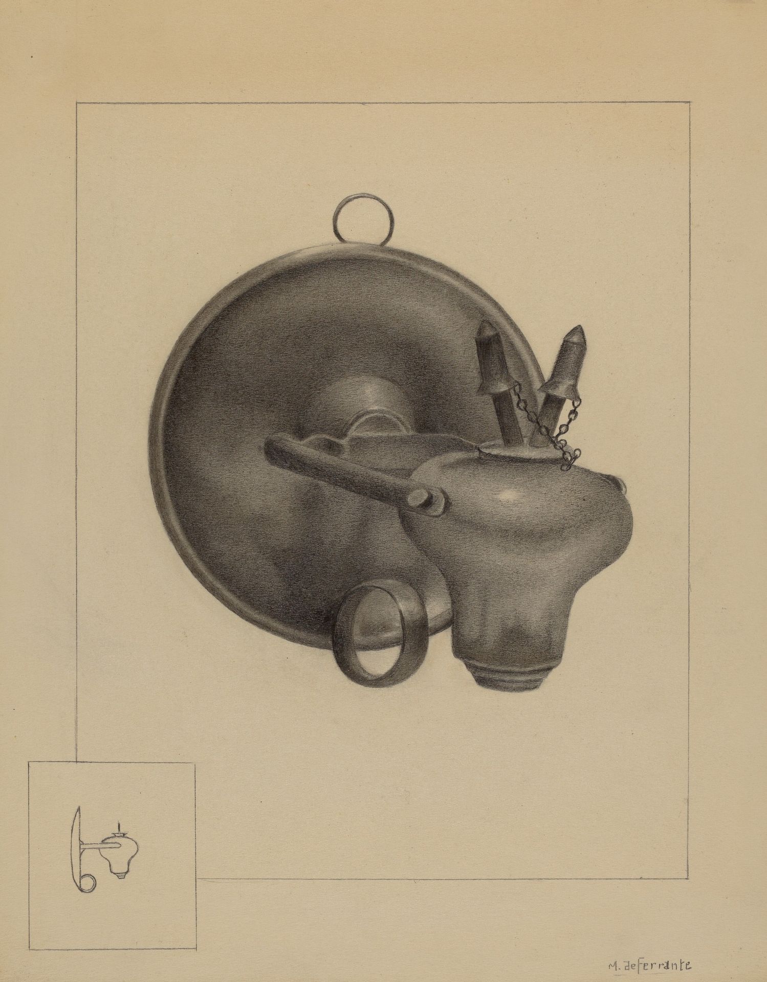 Lamp by Mario De Ferrante