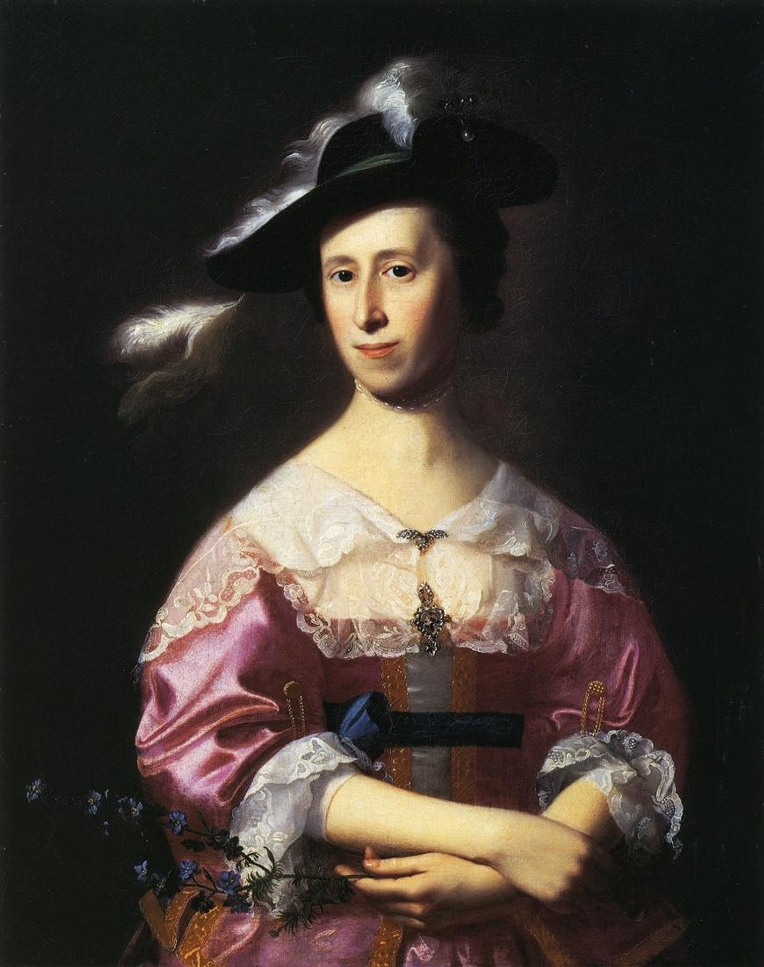 Mrs.Samuel Quincy by John Singleton Copley
