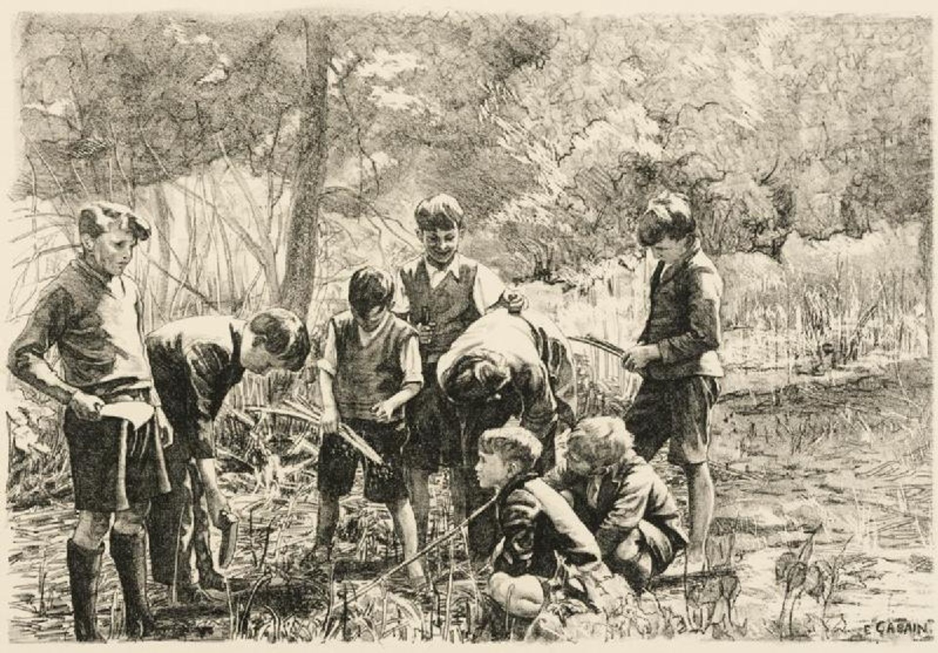 These London boys find a new and healthy way of life in the country, which is in itself an education by Ethel Léontine Gabain