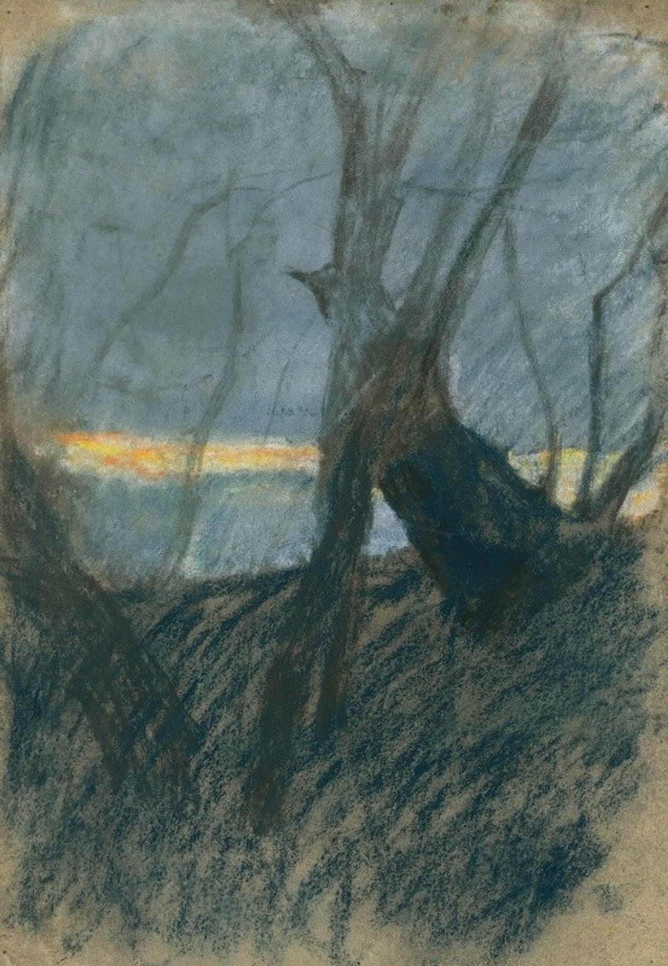 Sunset by Ladislav Mednyánszky
