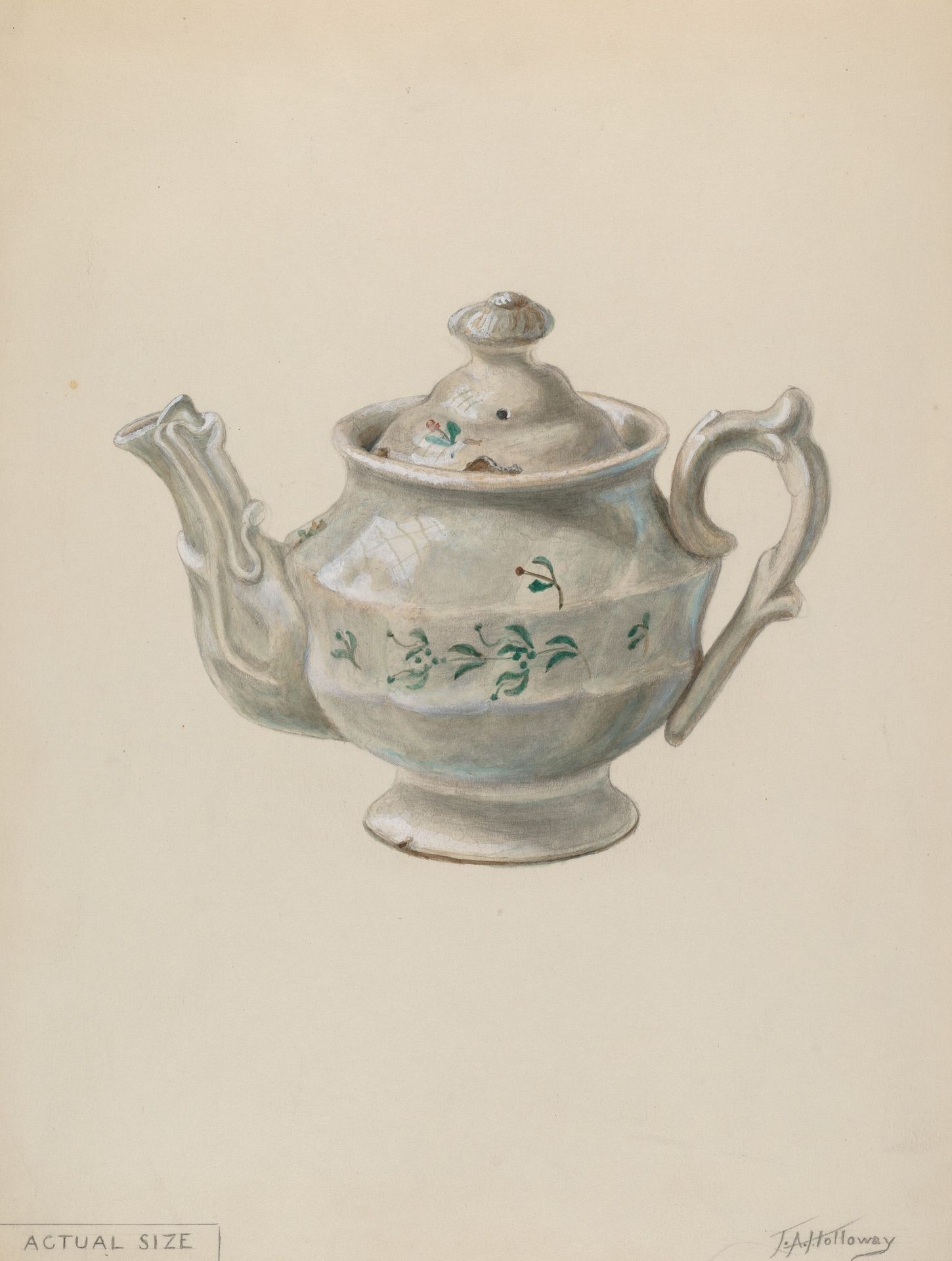 Teapot by Thomas Holloway