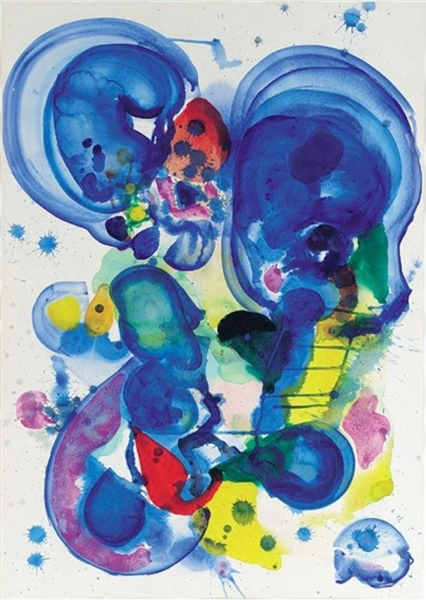 Untitled by Sam Francis