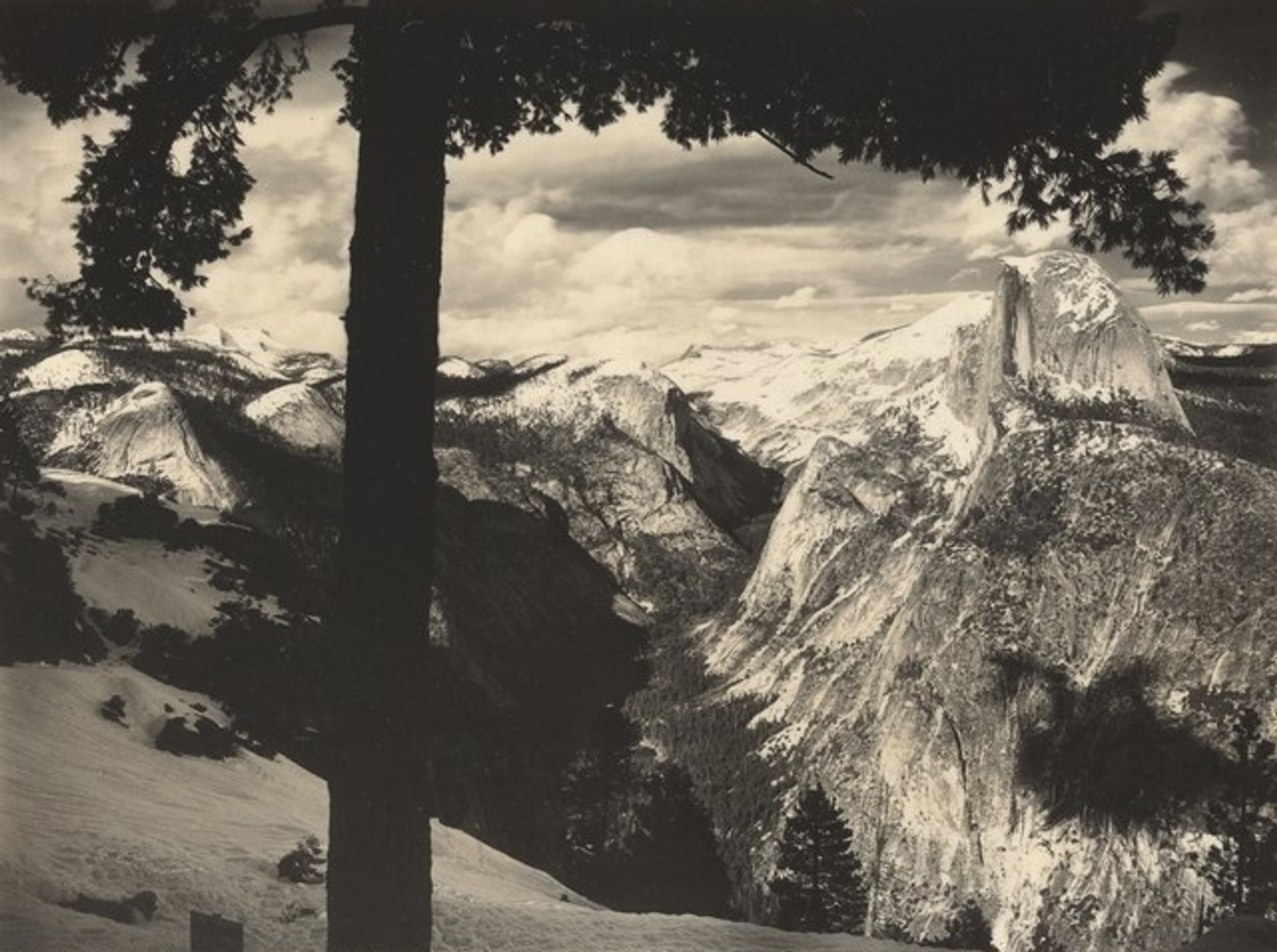 From Glacier Point by Ansel Adams