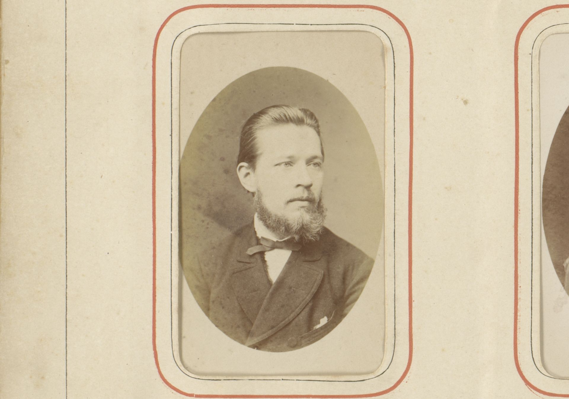Portret van een onbekende man by Johannes Baer