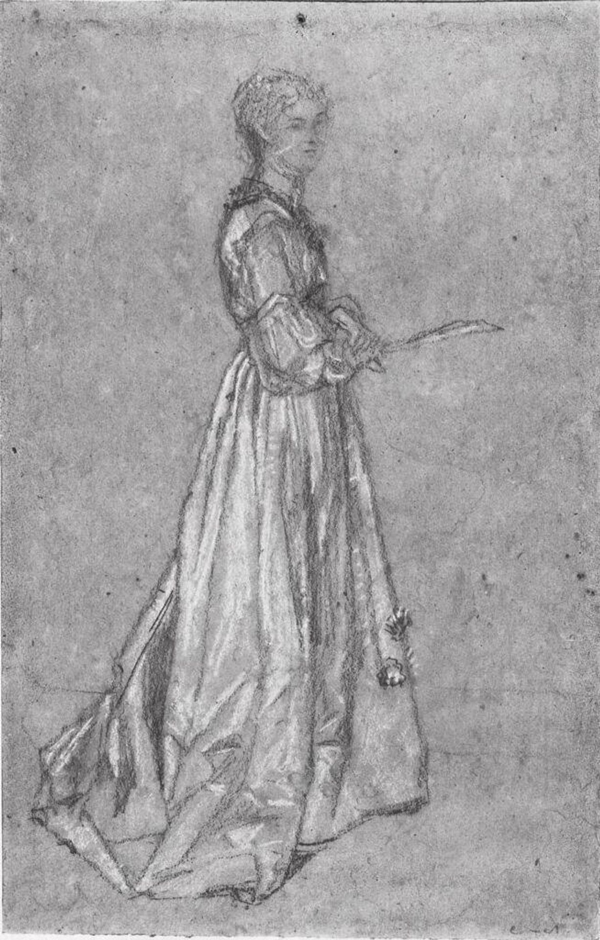 Mrs. Leyland by James Abbott McNeill Whistler
