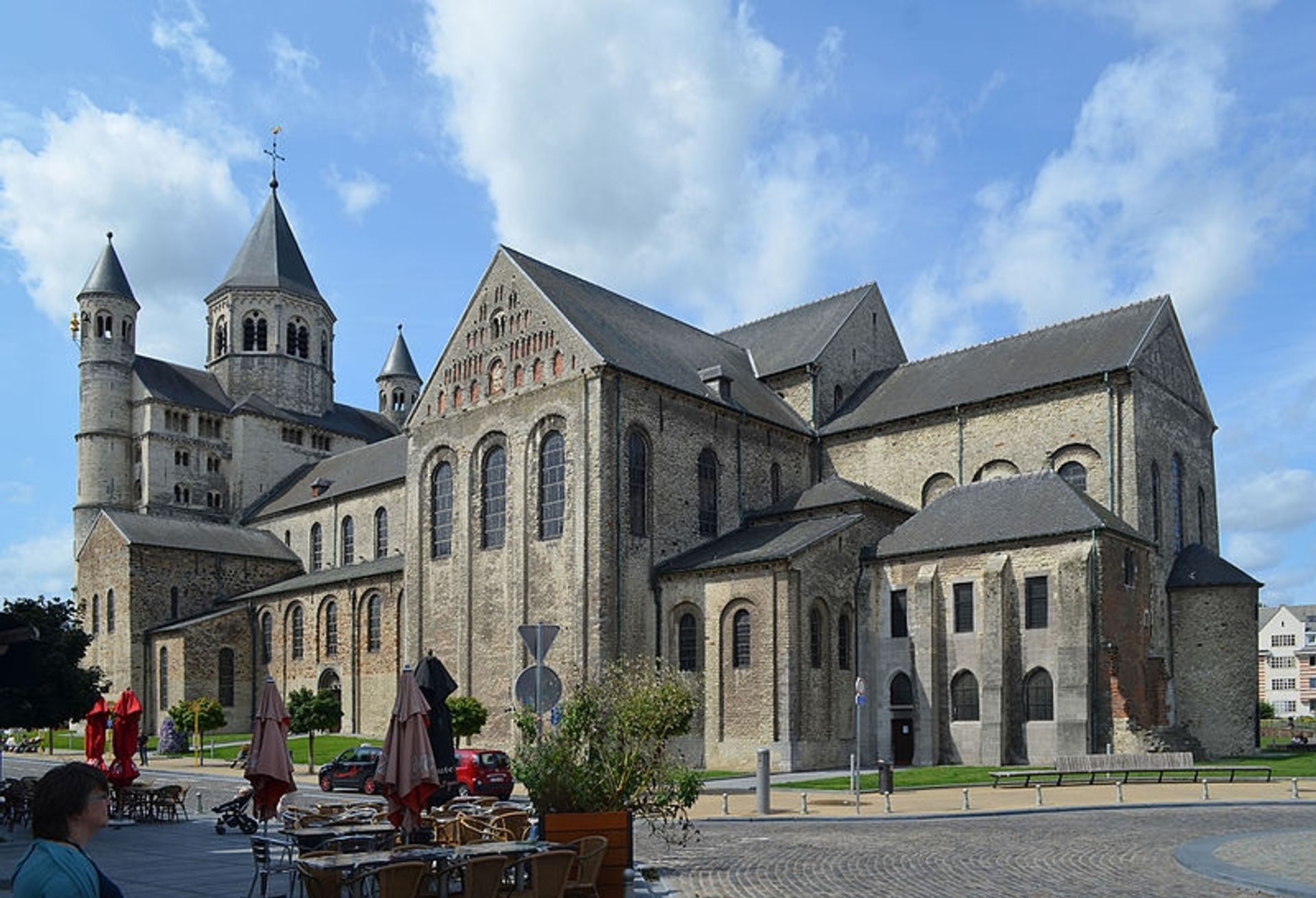 Collegiate Church of Saint Gertrude, Nivelles, Belgium by Romanesque Architecture