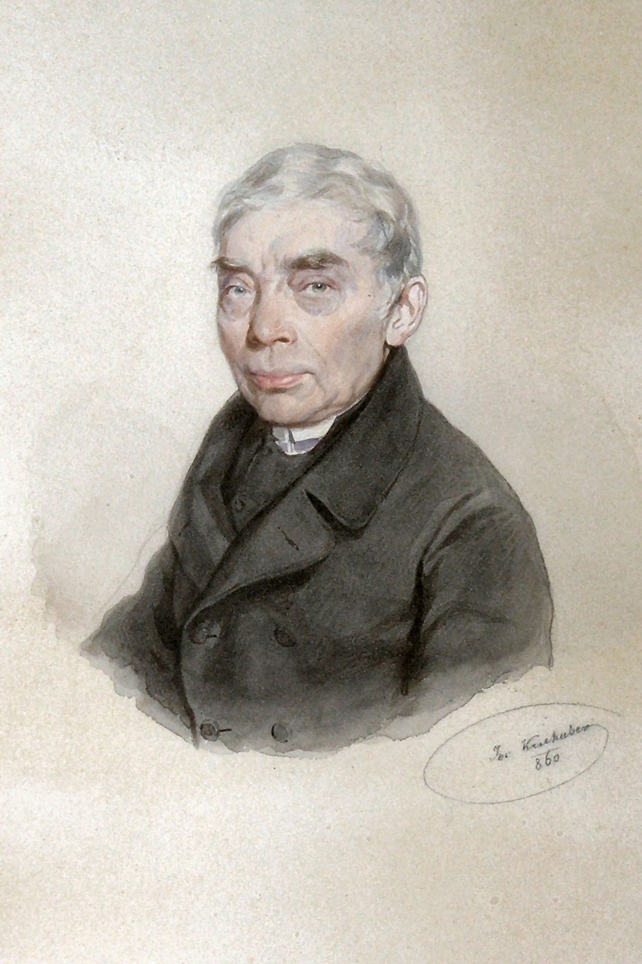 Johann Emanuel Veith, Bohemian, Roman Catholic preacher by Josef Kriehuber