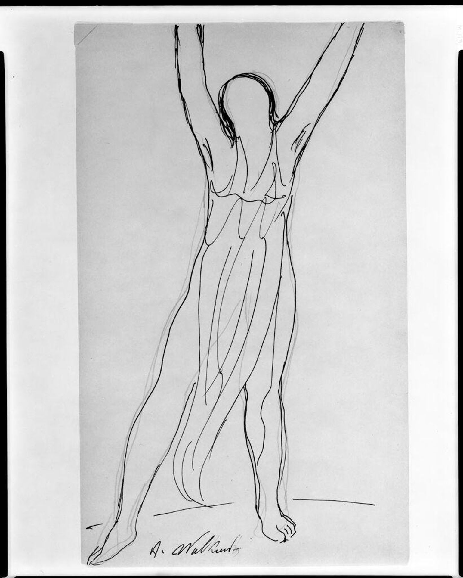 Isadora Duncan (1877-1927) by Abraham Walkowitz