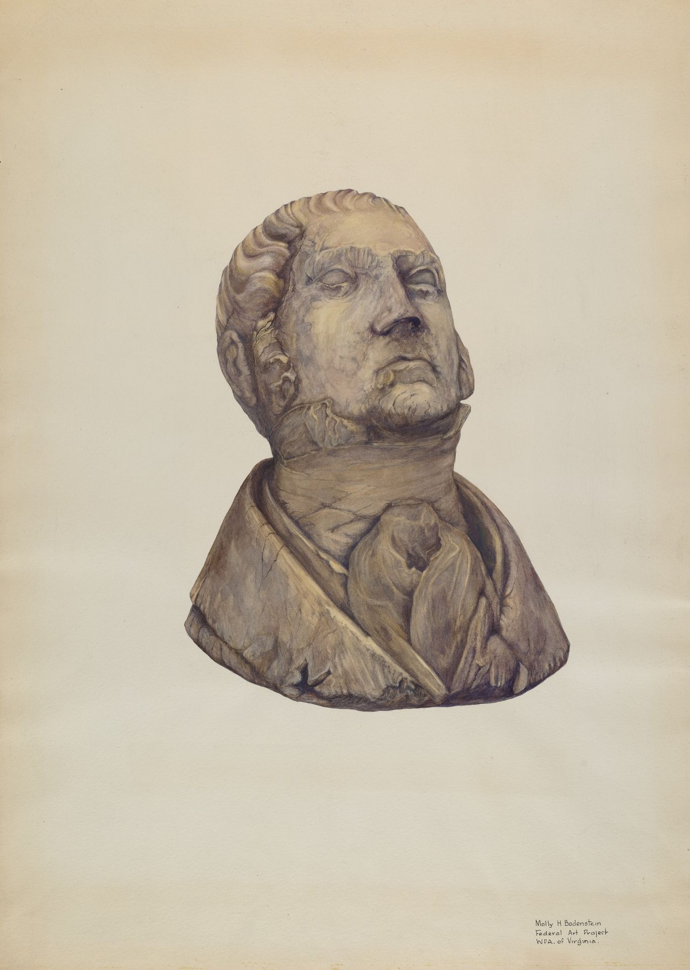 "William Wirt" Figurehead by Molly Bodenstein