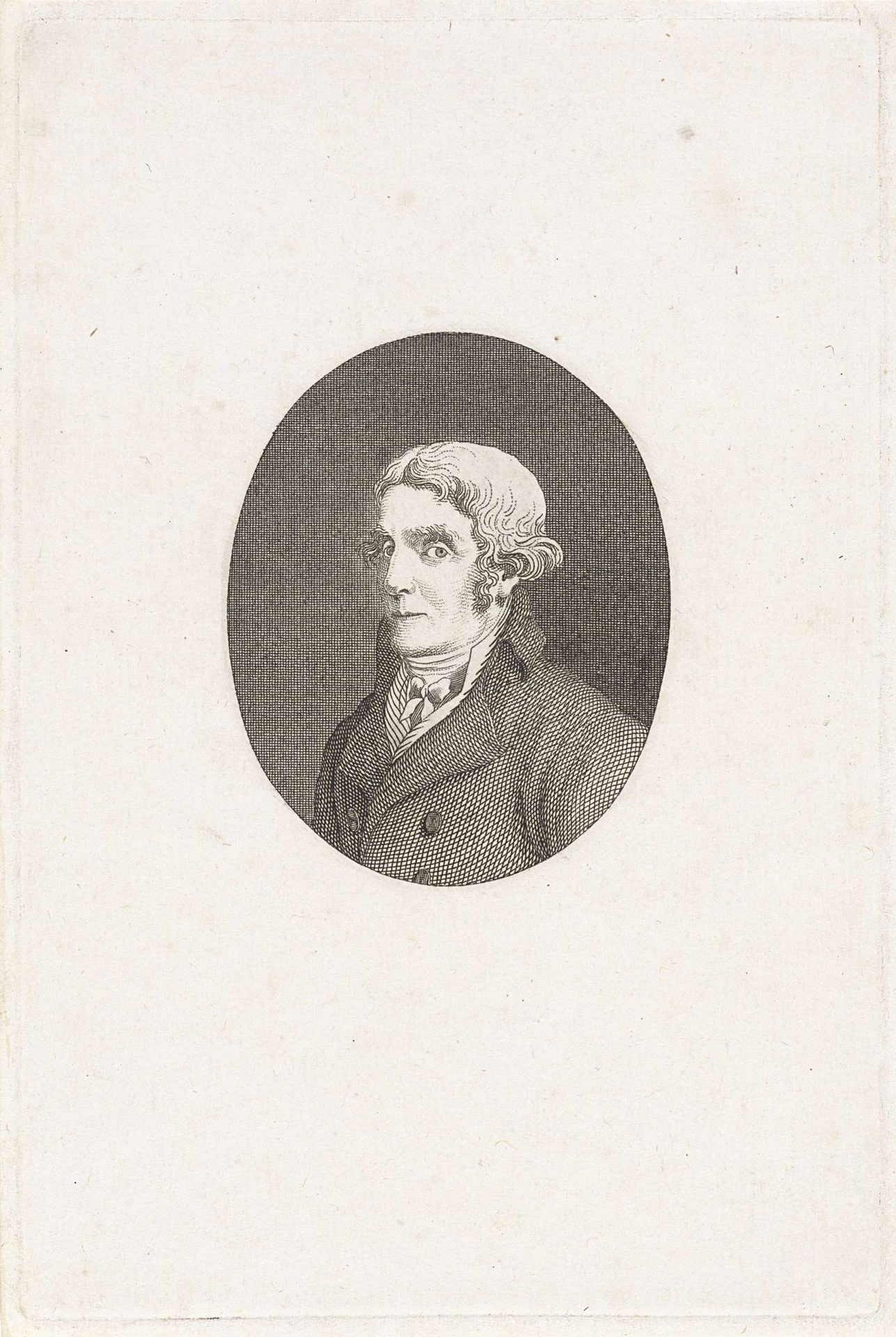 Portret van Izaak Jansz. de Wit by Joannes Pieter Visser Bender