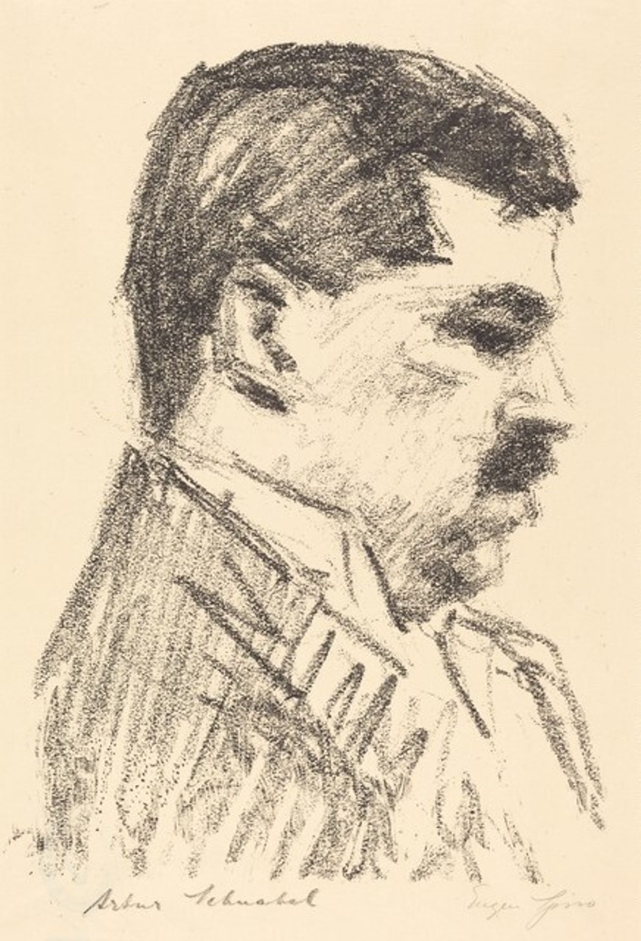 Arthur Schnabel by Eugene Spiro