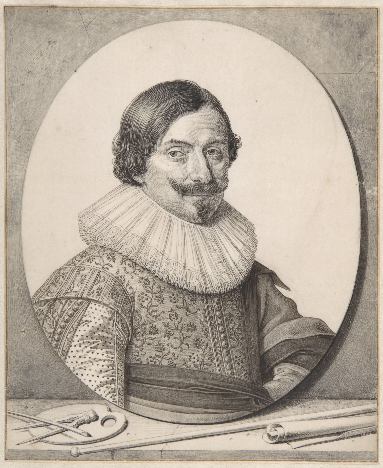 Portrait of the Painter François Gysels by David Bailly