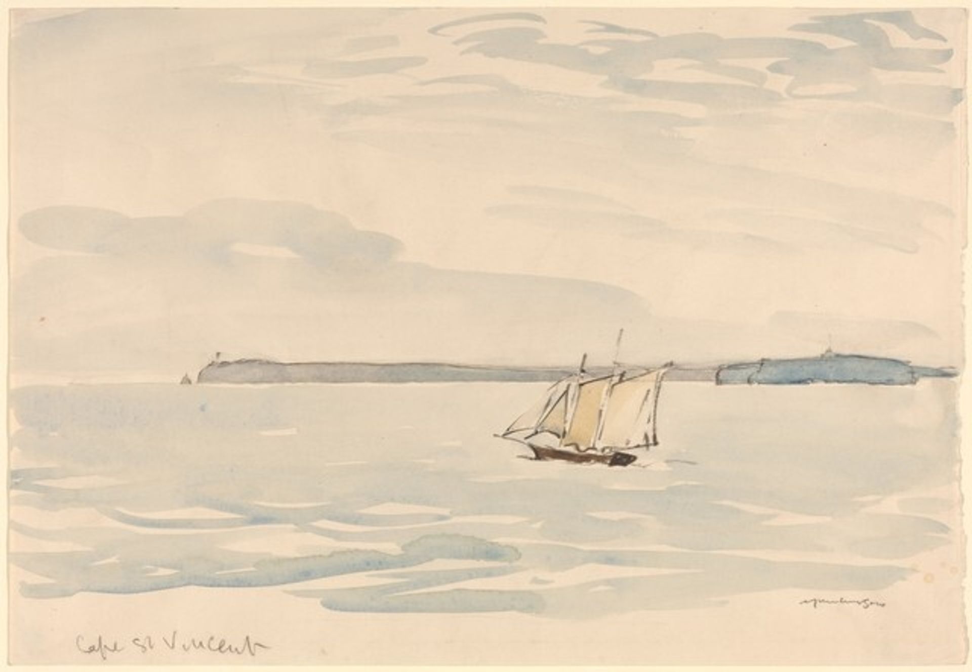 Cape St. Vincent by Muirhead Bone