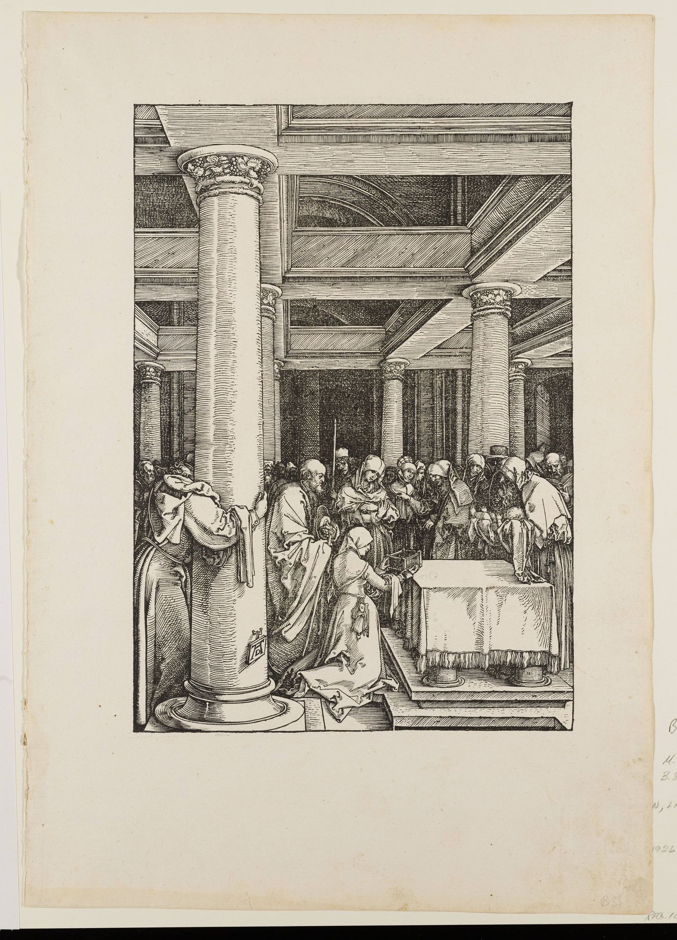 The Presentation in the Temple by Albrecht Durer