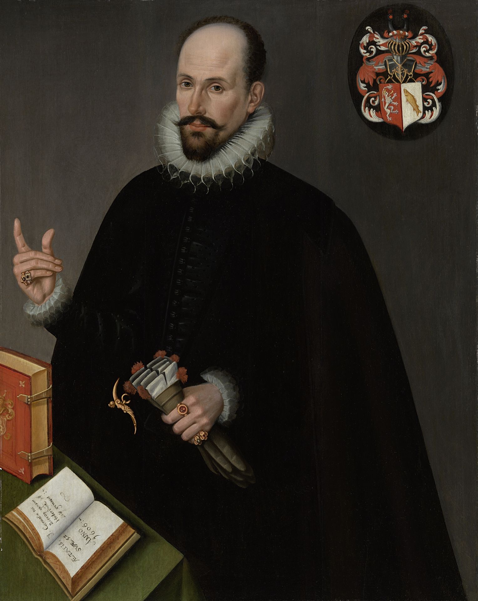 Portret van Ott van Bronckhorst by Cornelia toe Boecop