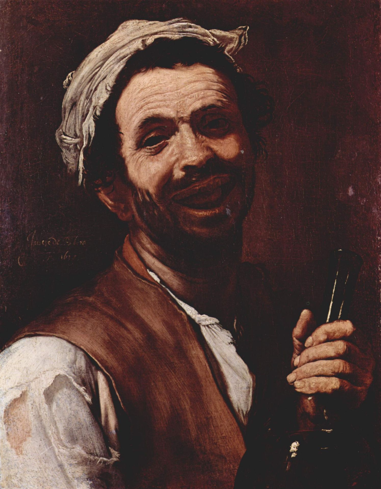 The drinker by Jusepe de Ribera