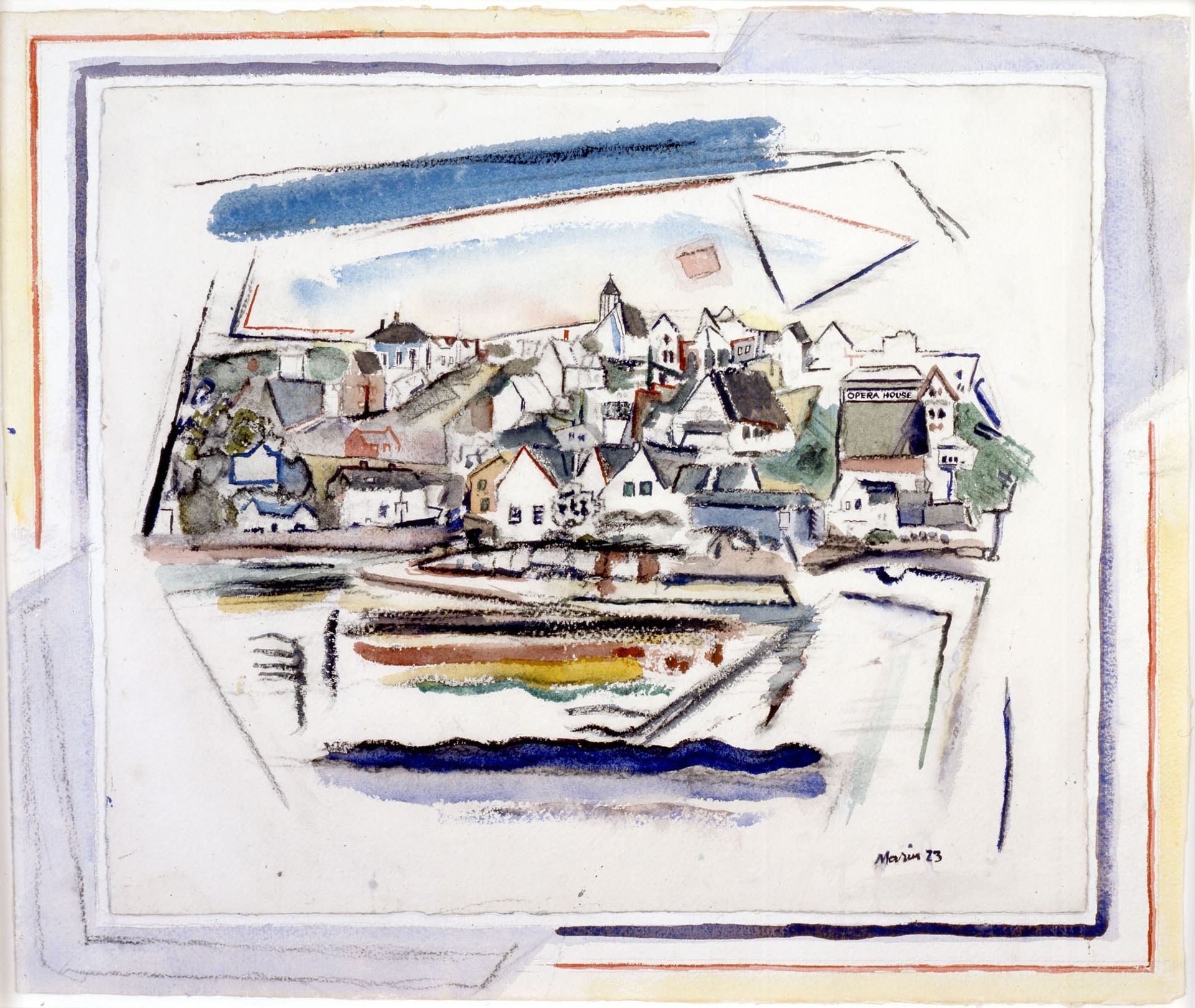 Stonington Maine by John Marin
