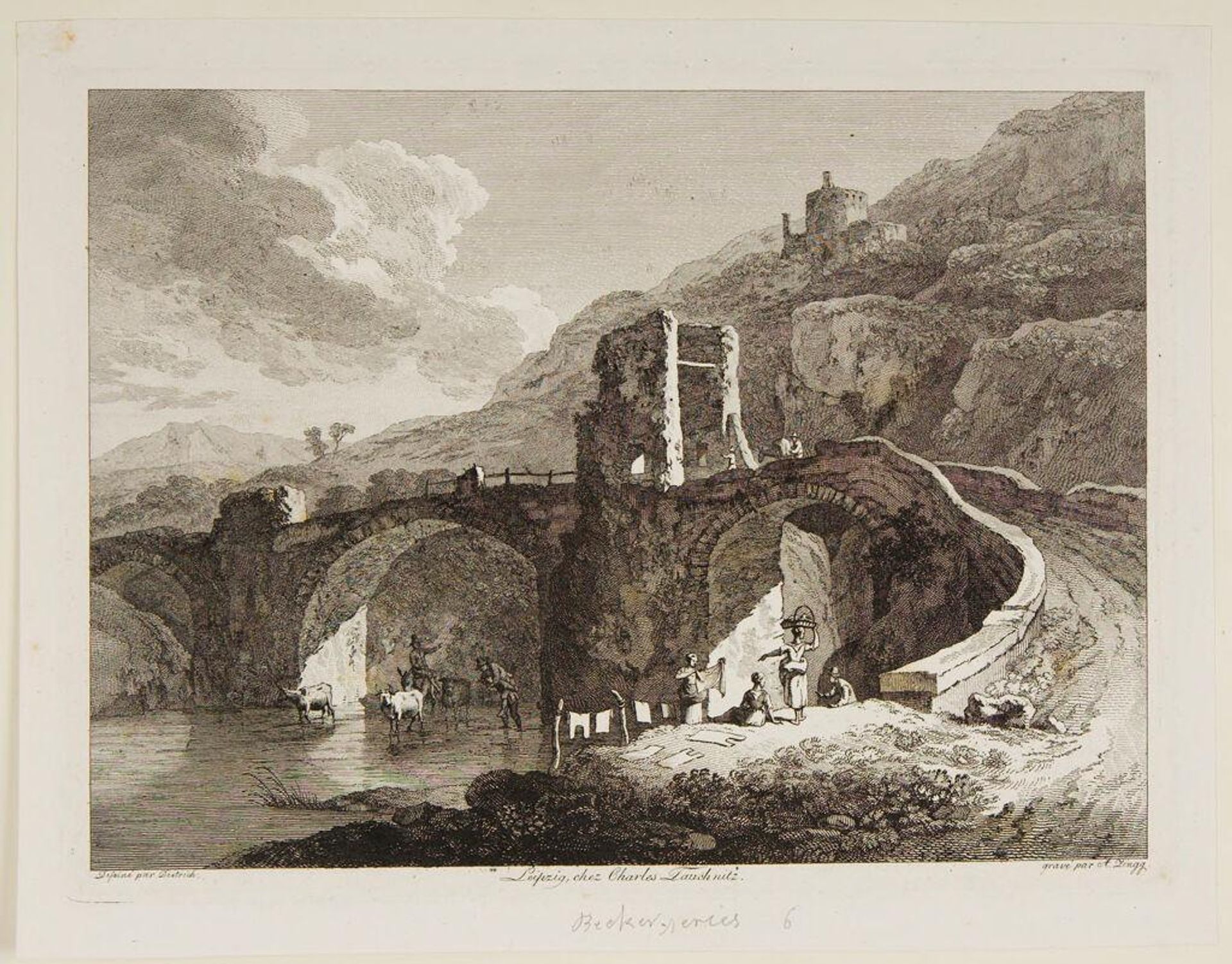 Plate VI by Adrian Zingg