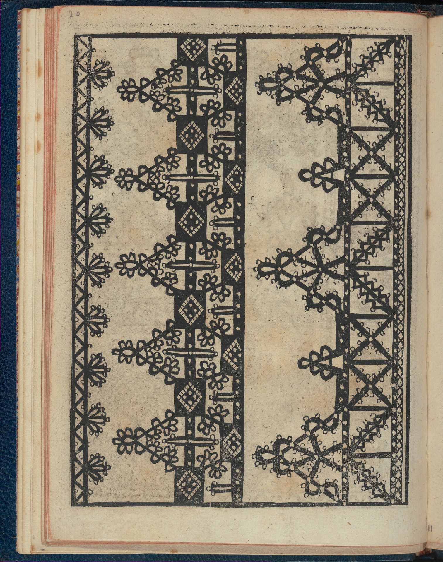 Le Pompe: Opera Nova, page 10 (verso) by Giovanni Battista & Marchio Sessa
