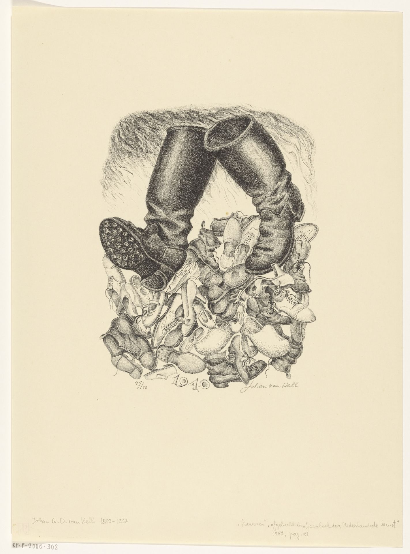 Laarzen by Johan van Hell