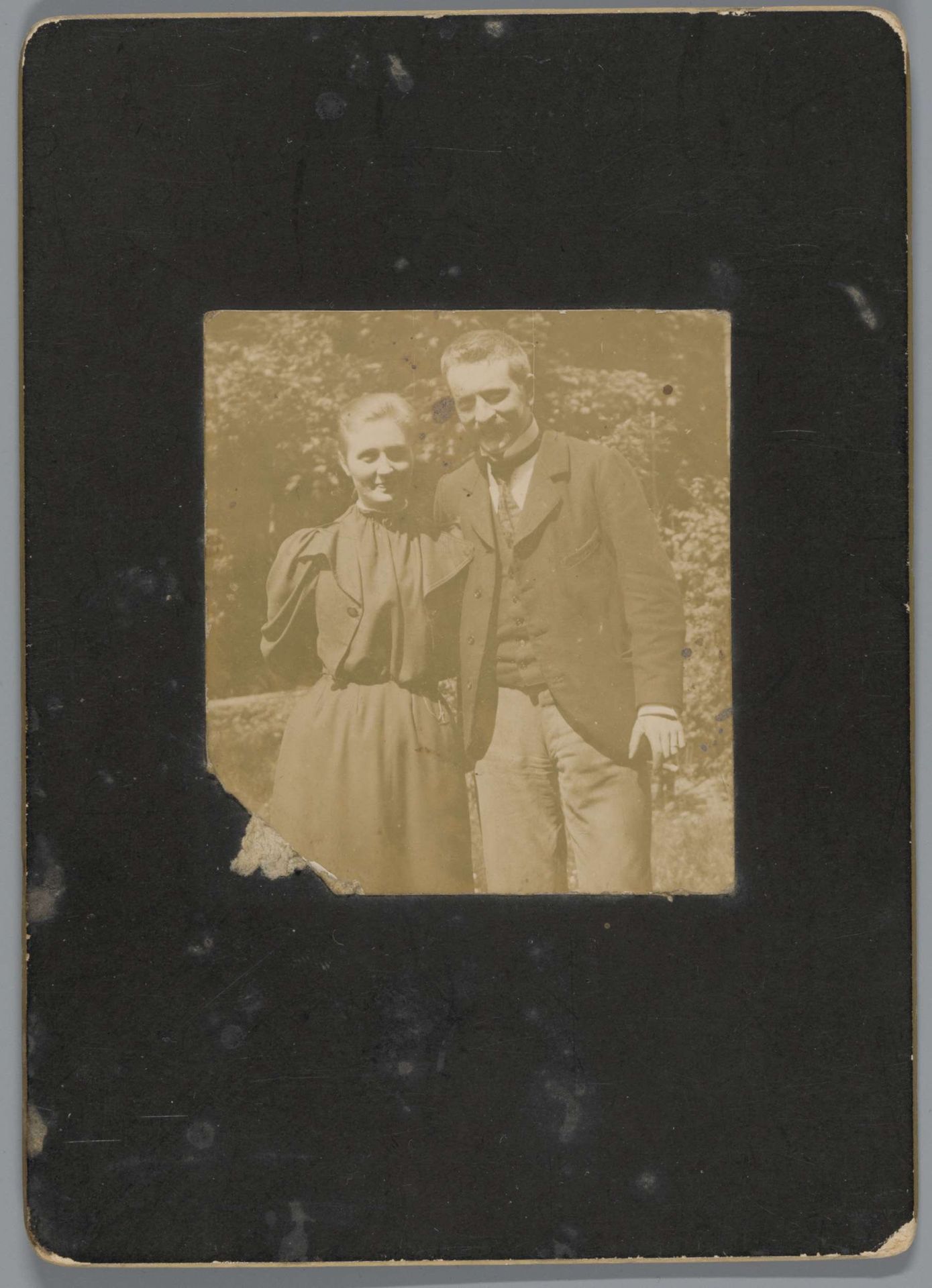 Jan Hofker en vrouw by Willem Witsen