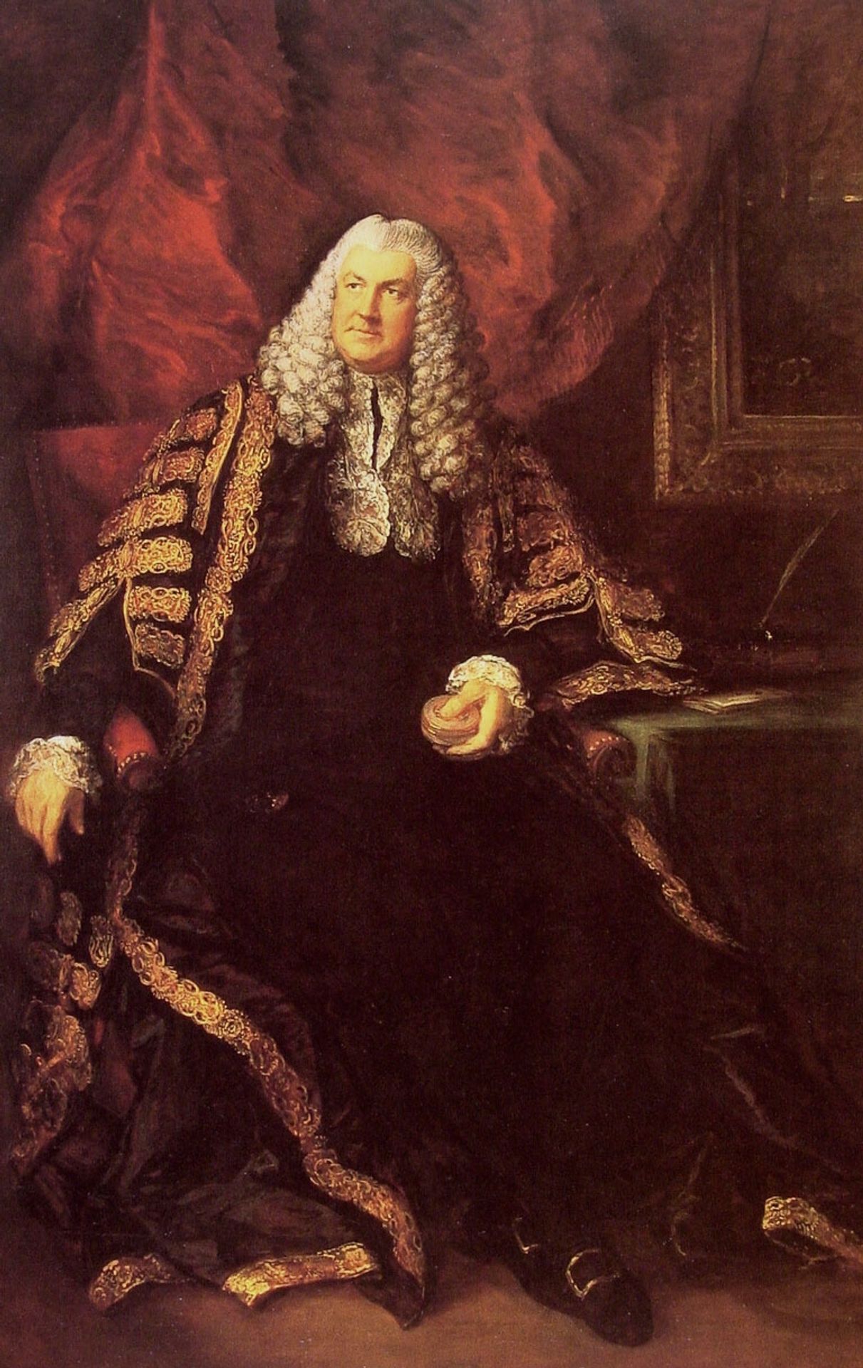 The Honourable Charles Wolfran Cornwal by Thomas Gainsborough
