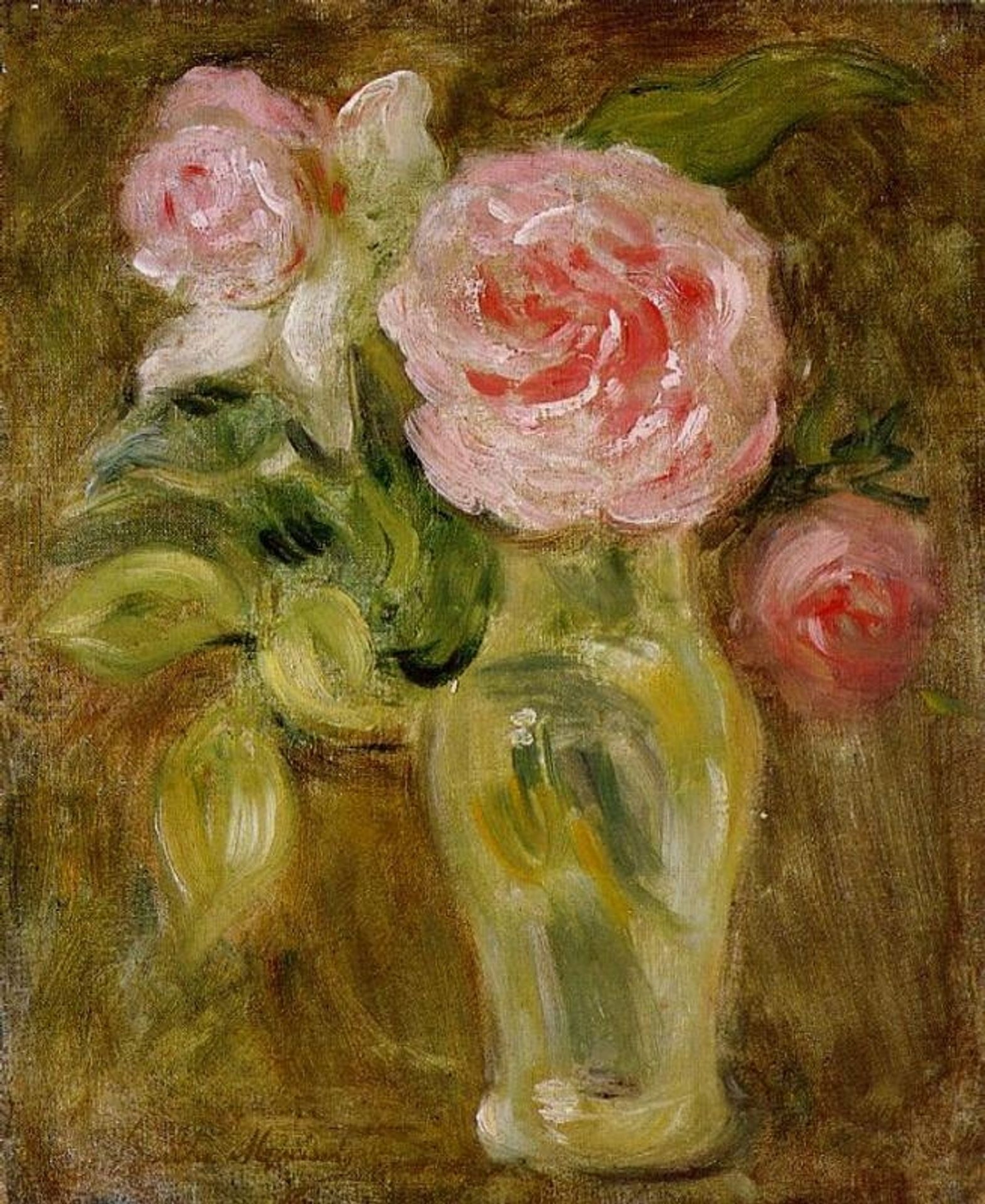 Roses by Berthe Morisot